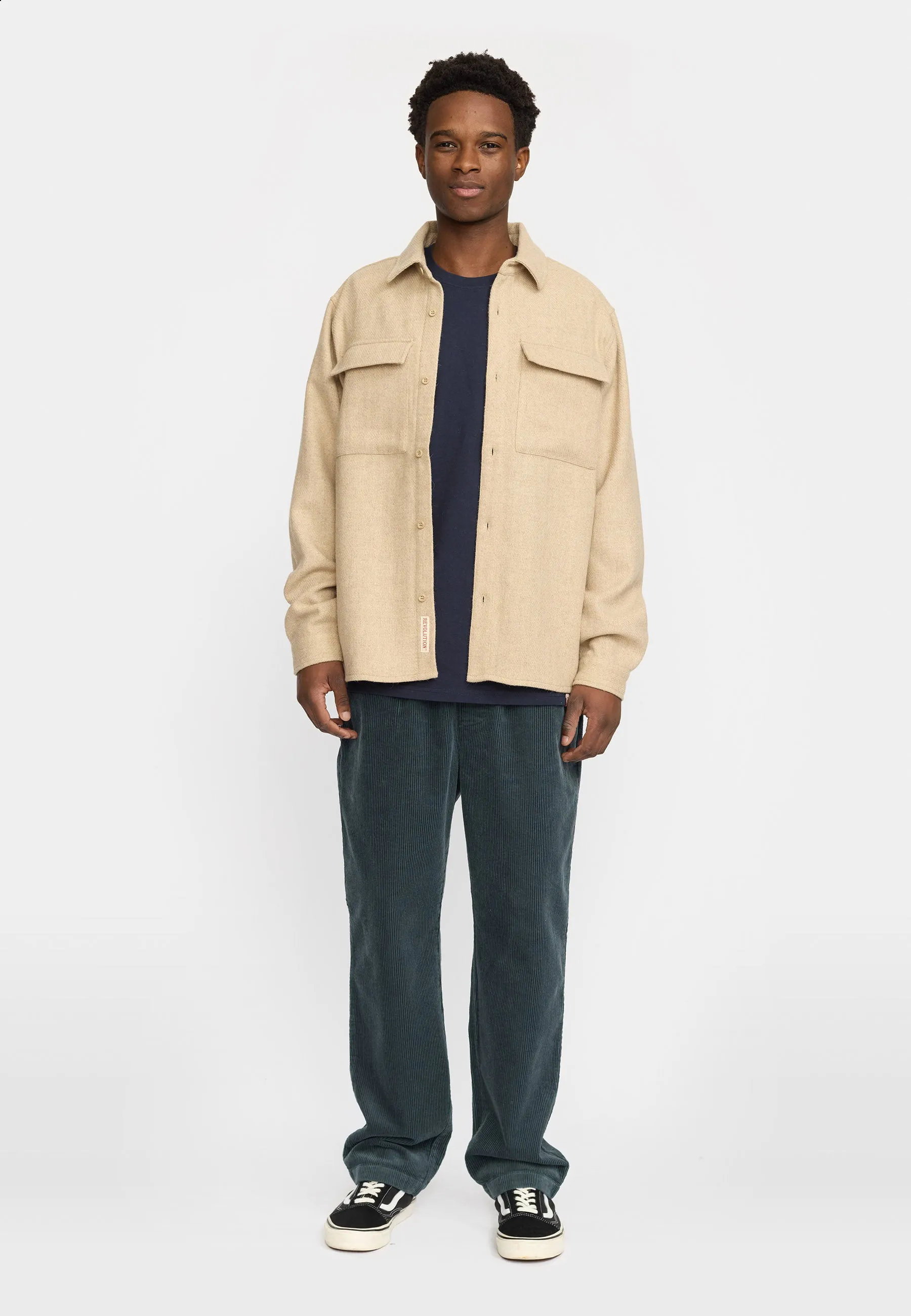 Utility Overshirt / 3217 - Beige sold by Revolution product image thumbnail 2