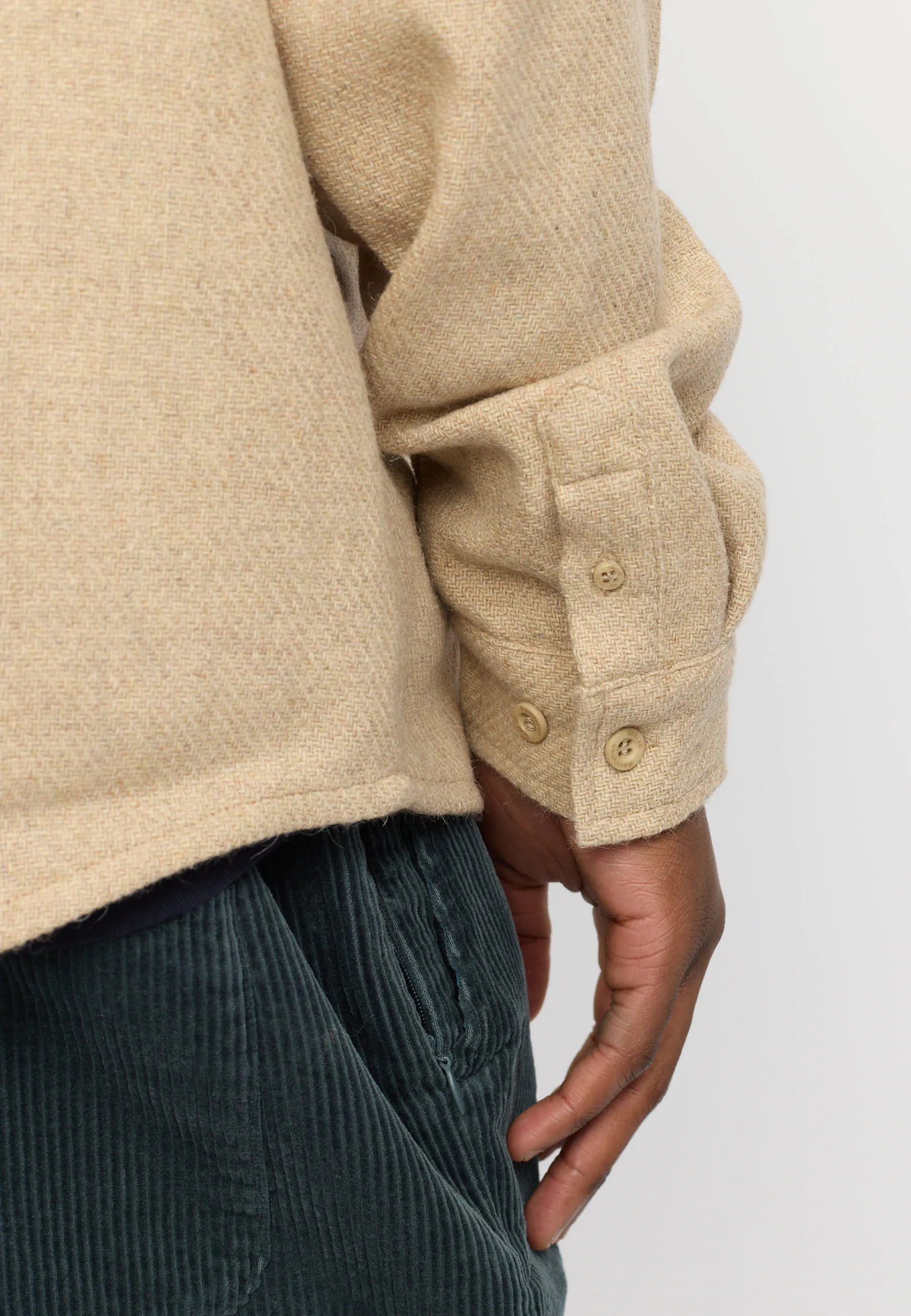 Utility Overshirt / 3217 - Beige sold by Revolution product image thumbnail 5