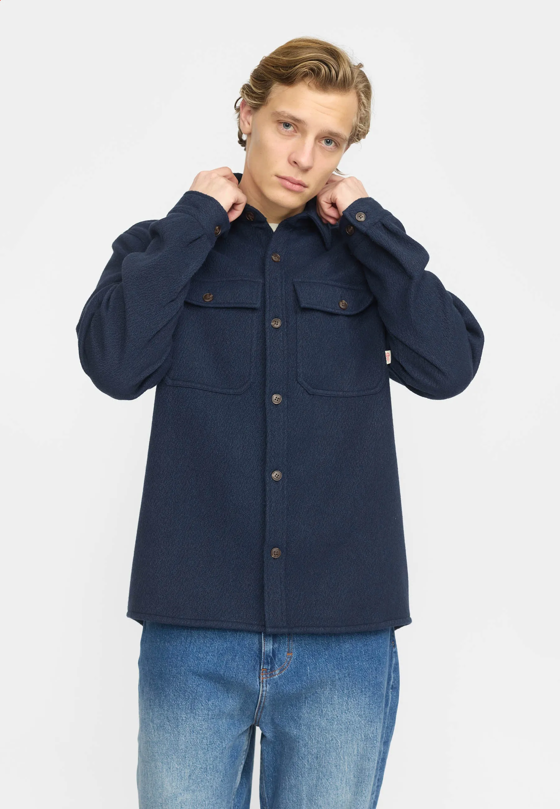 Worker Overshirt / 3216 - Navy sold by Revolution