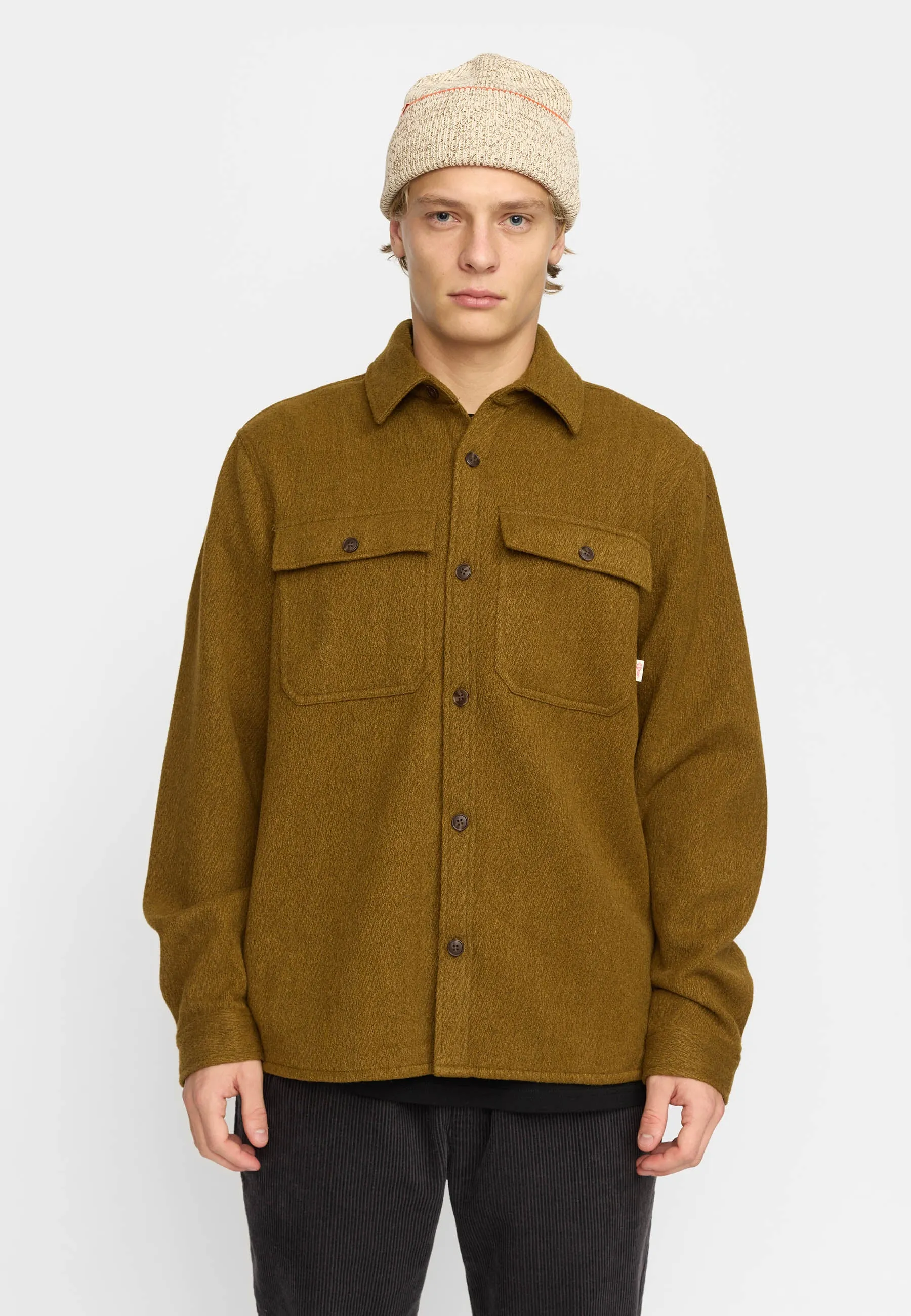 Worker Overshirt / 3216 - Dustbrown sold by Revolution