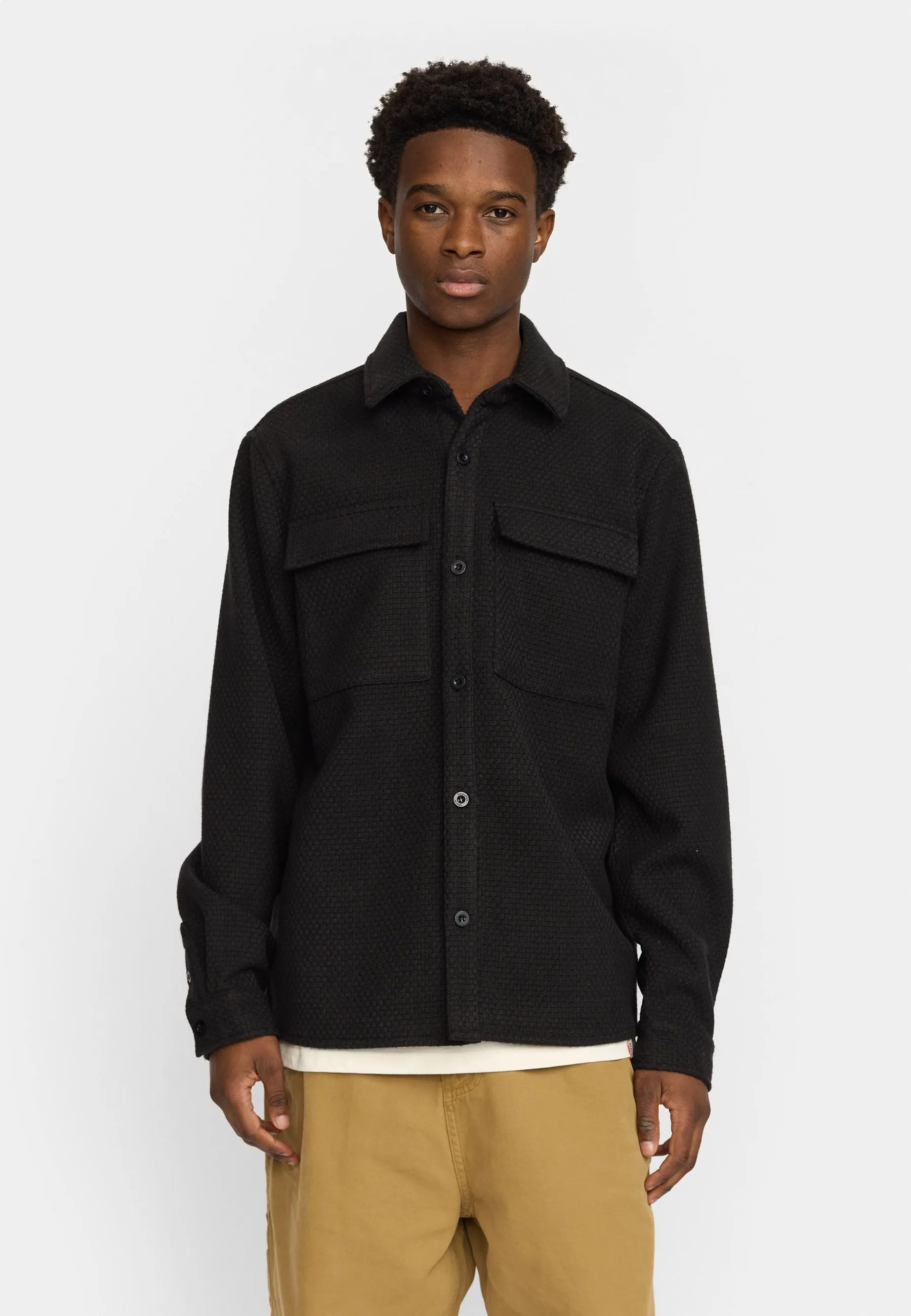 Utility Overshirt / 3215 - Black sold by Revolution