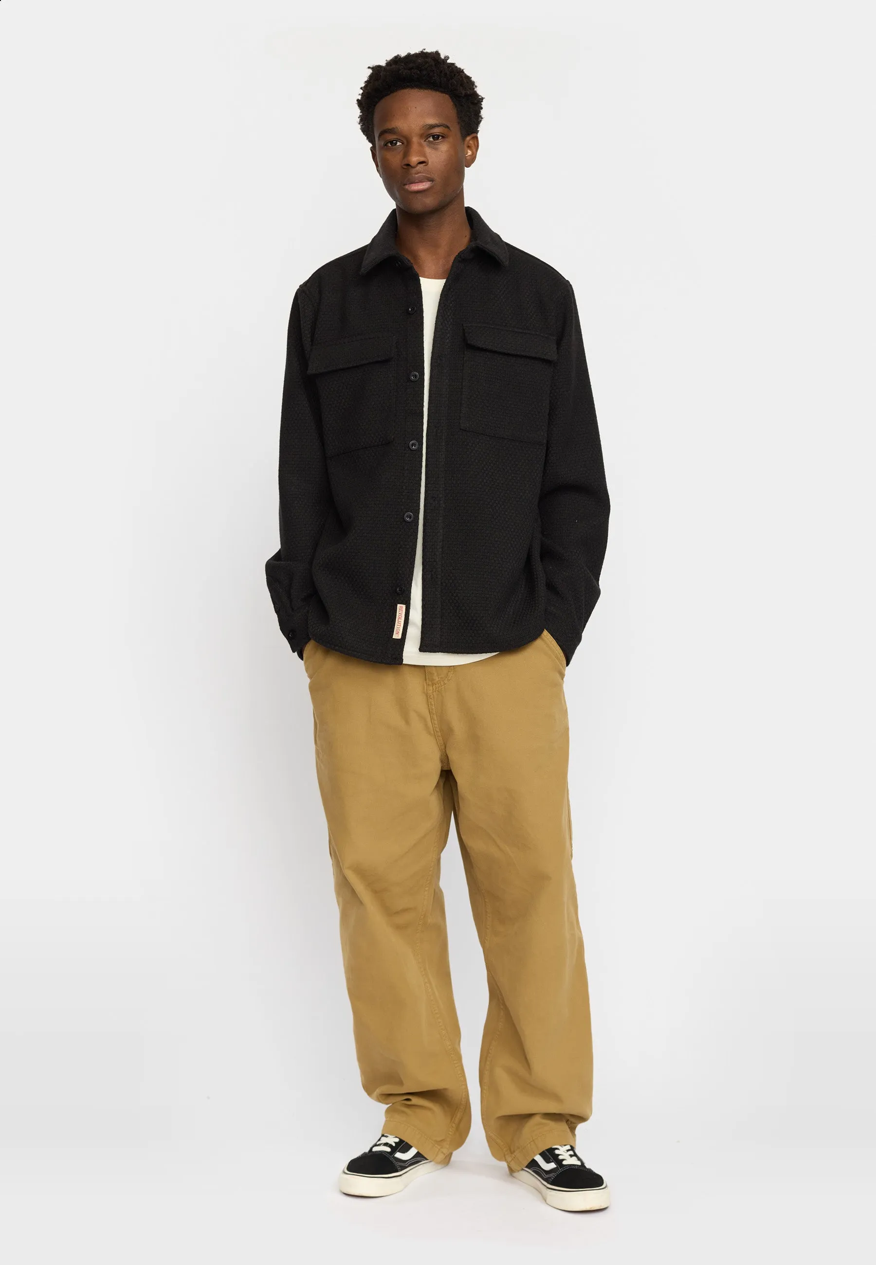 Utility Overshirt / 3215 - Black sold by Revolution product image thumbnail 2
