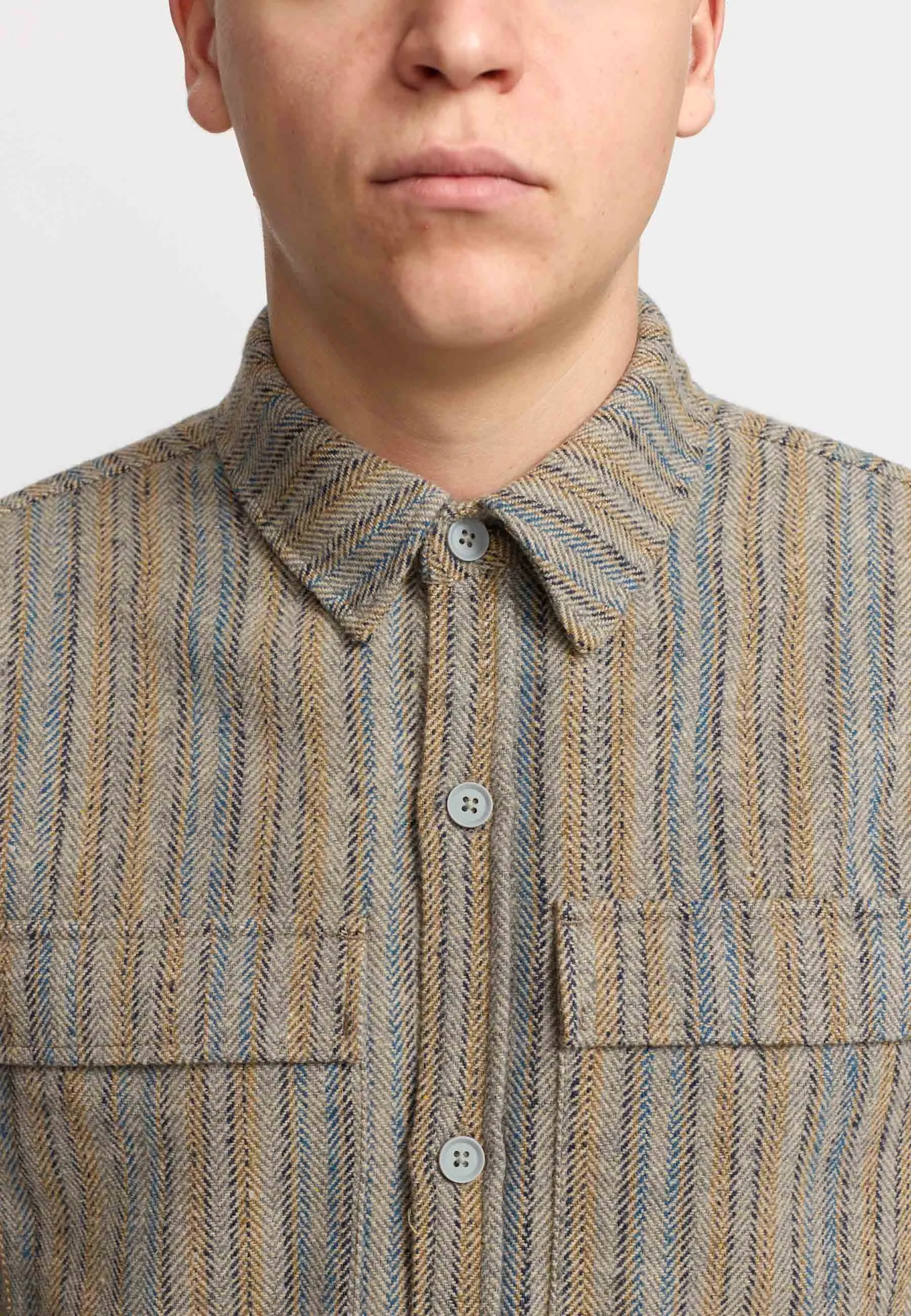 Utility Shirt / 3208 - Grey sold by Revolution product image thumbnail 4