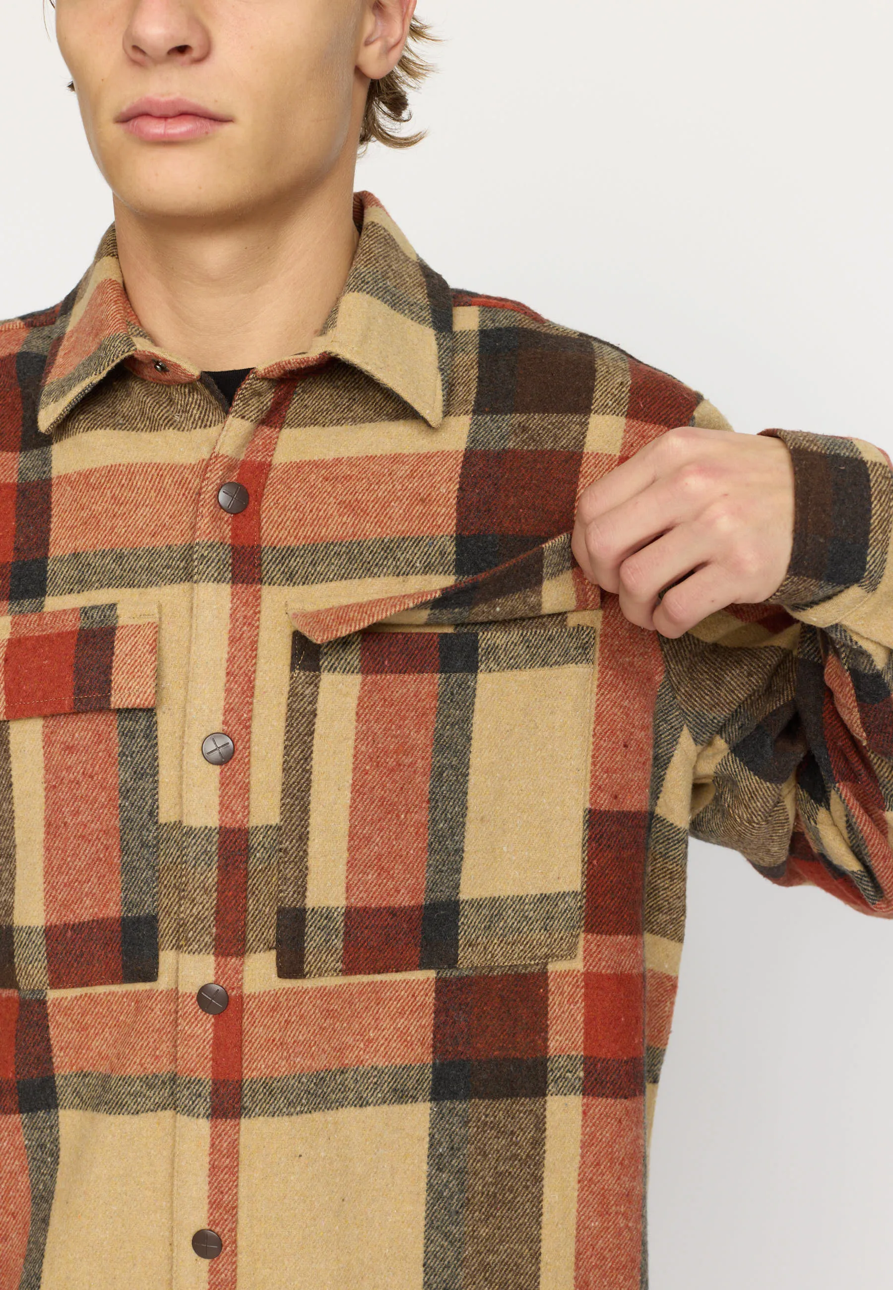 Utility Shirt / 3206 - Brown sold by Revolution product image thumbnail 4