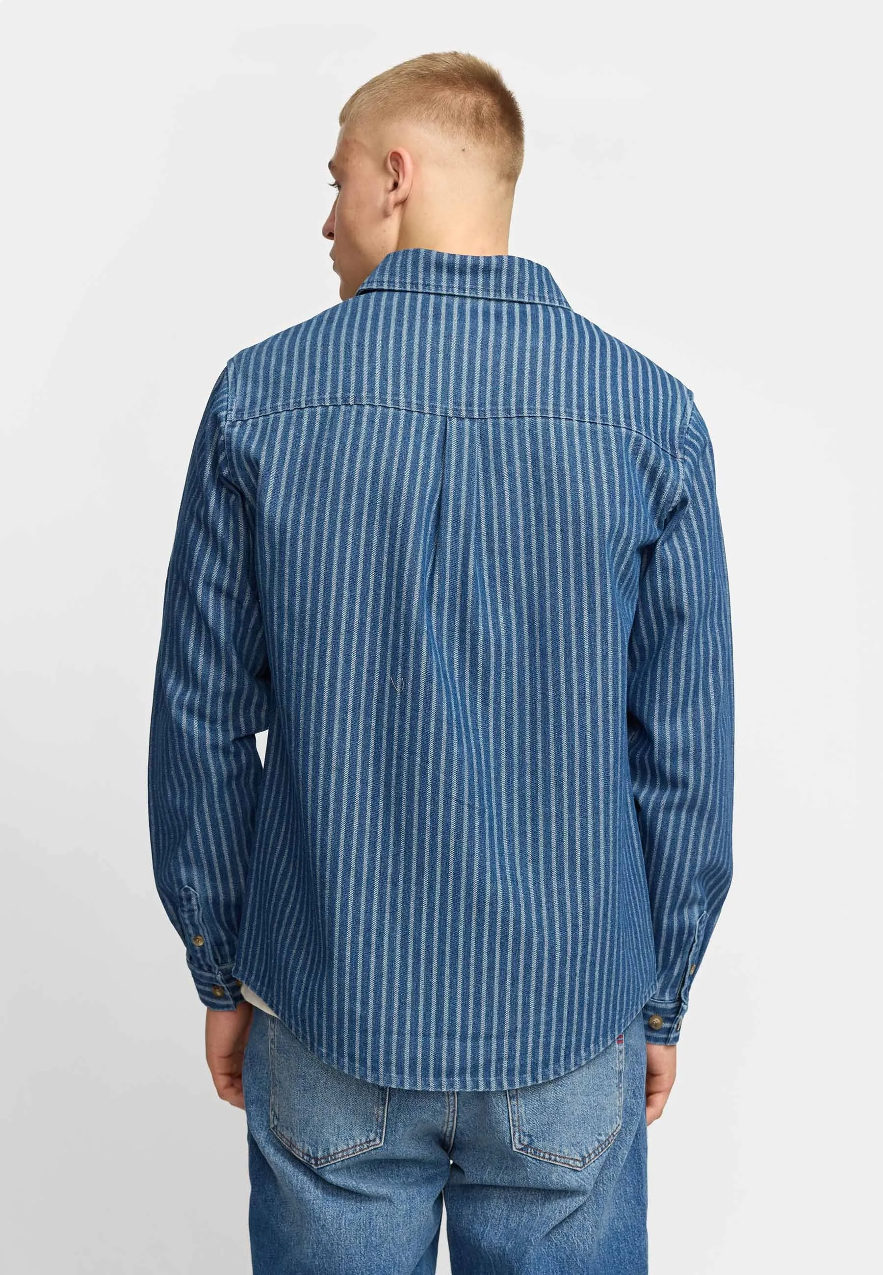 Casual Shirt / 3205 - Blue sold by Revolution product image thumbnail 3