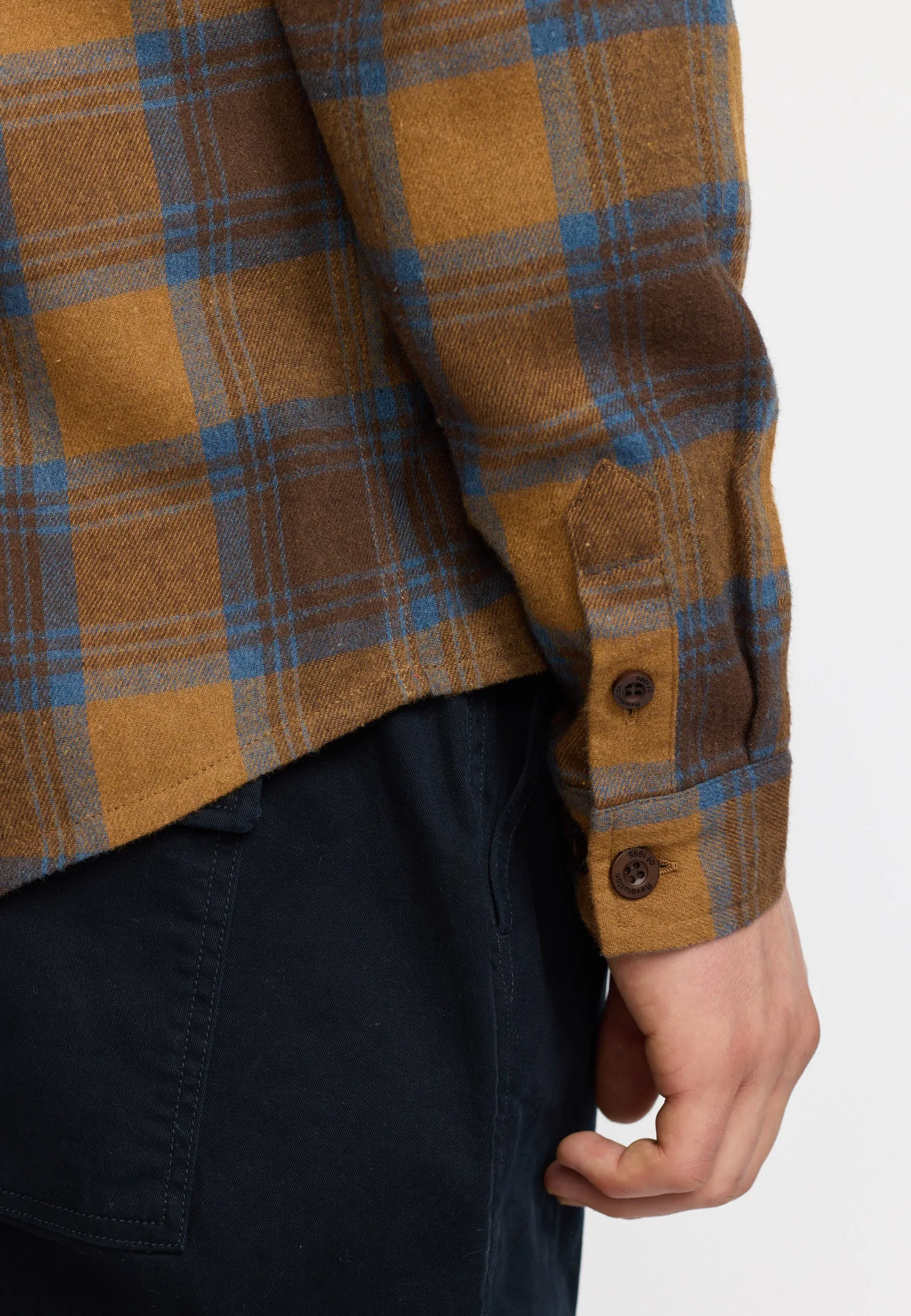 Loose Shirt / 3202 - Brown sold by Revolution product image thumbnail 3