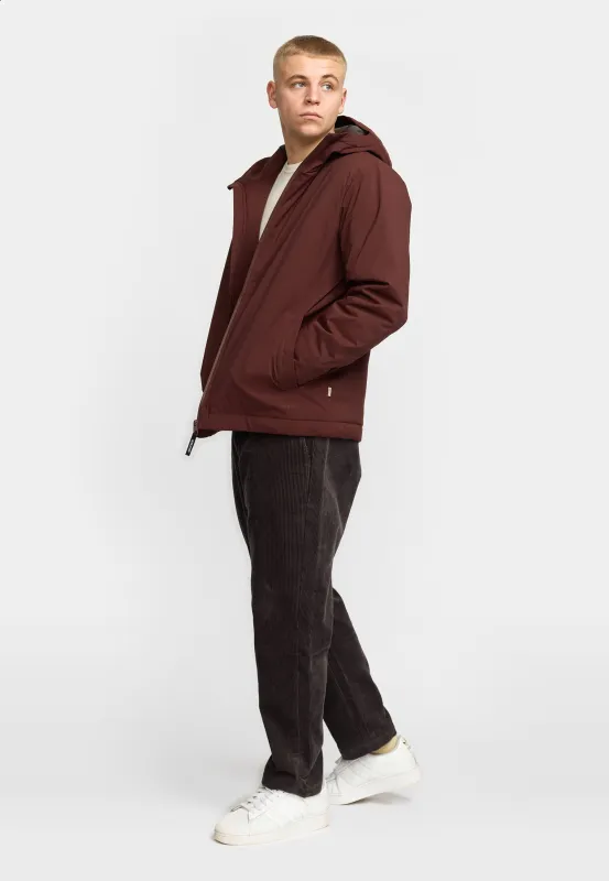 Padded City Jacket / 7850 - Burgundy sold by Revolution