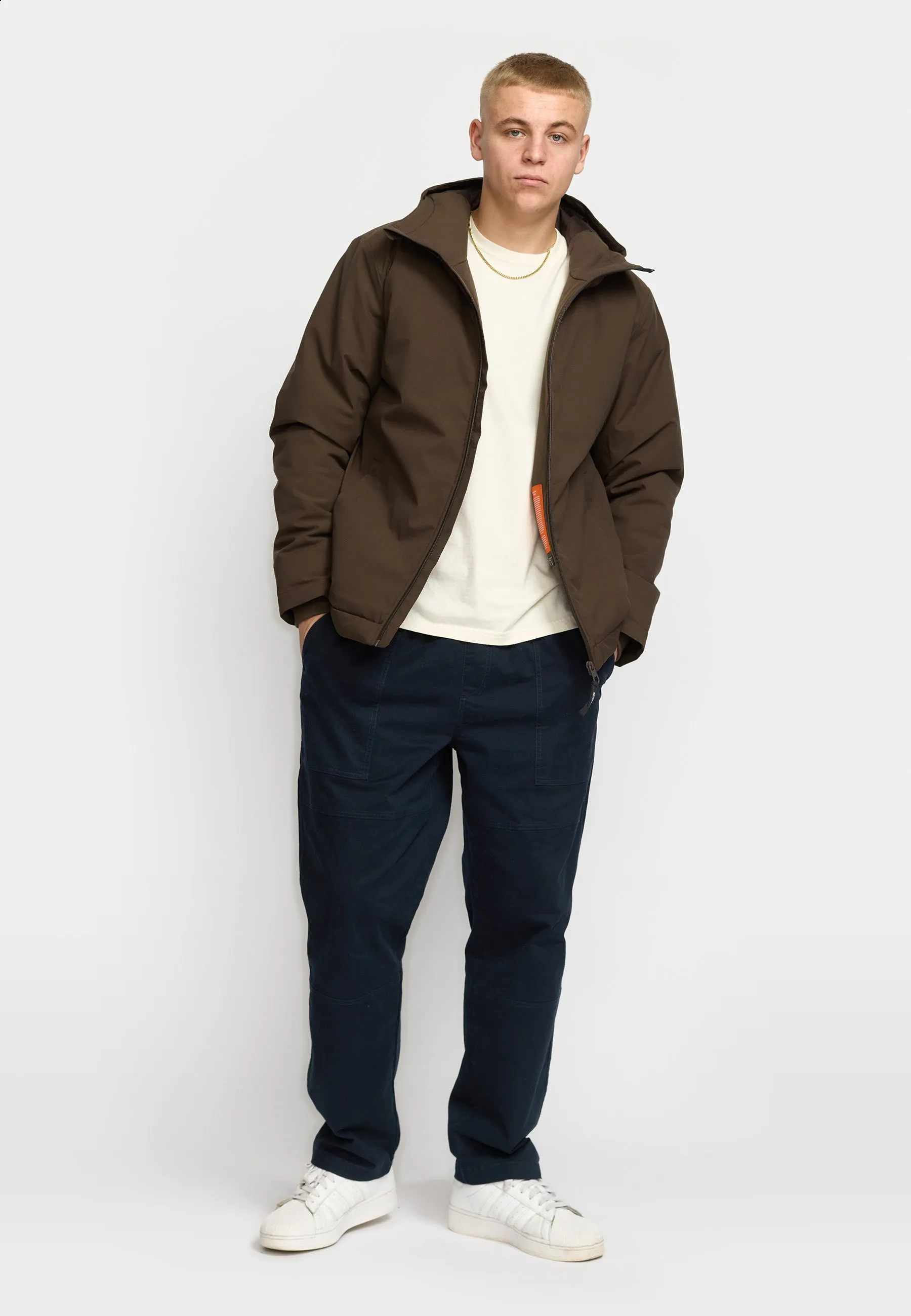 Padded City Jacket / 7850 - Darkbrown sold by Revolution