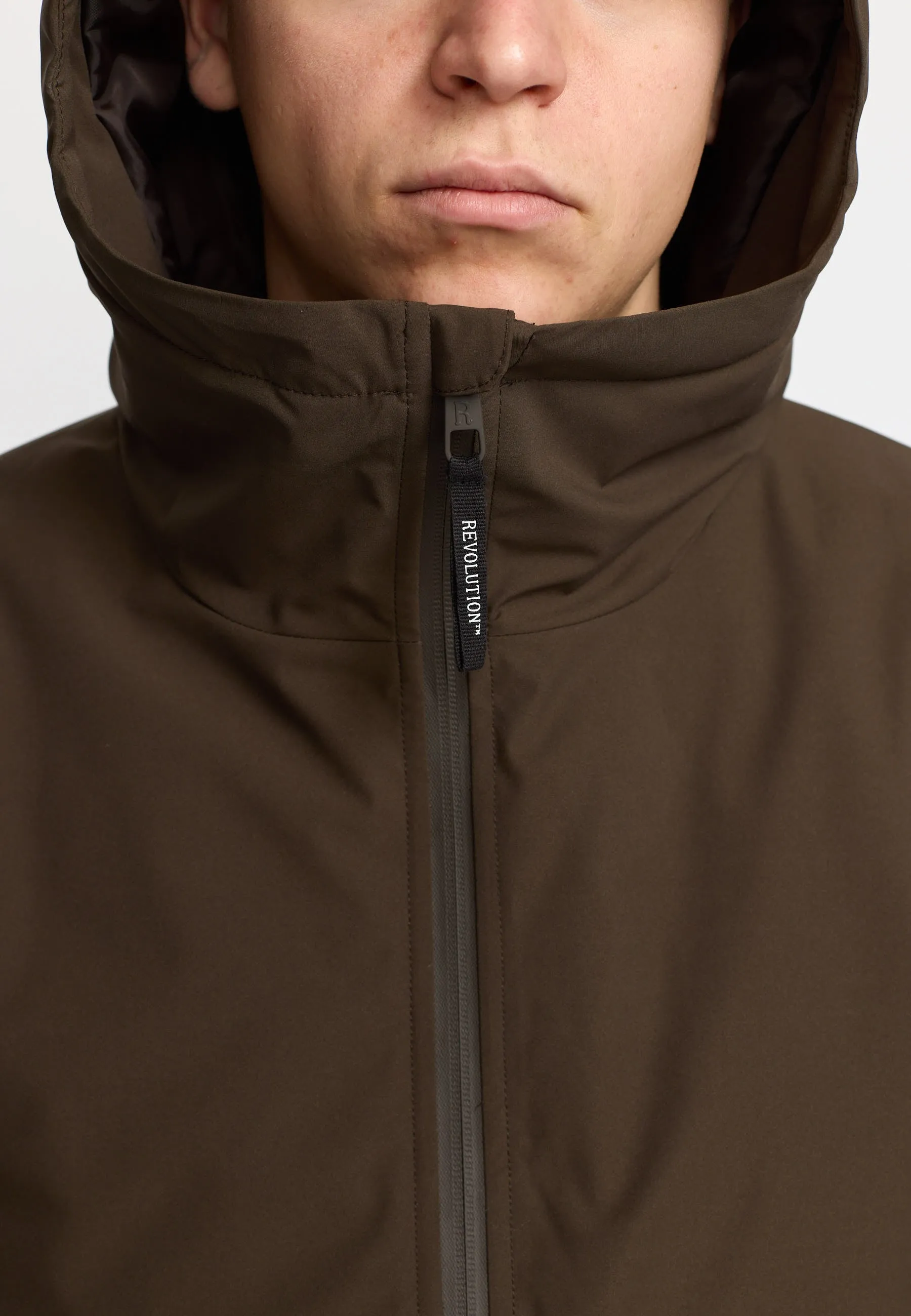 Padded City Jacket / 7850 - Darkbrown sold by Revolution product image thumbnail 4