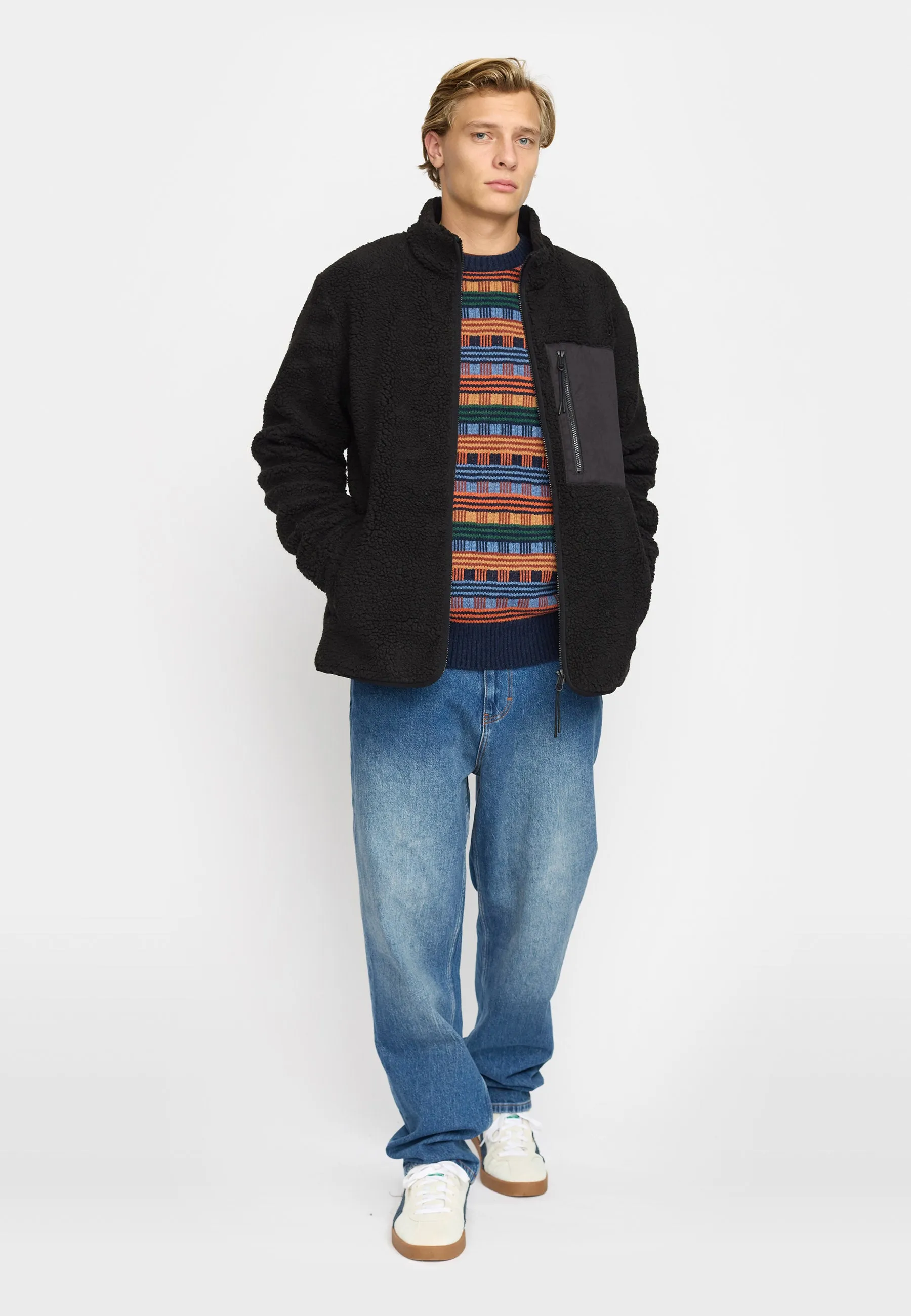 Pocket Teddy Jacket / 7816 - Black sold by Revolution