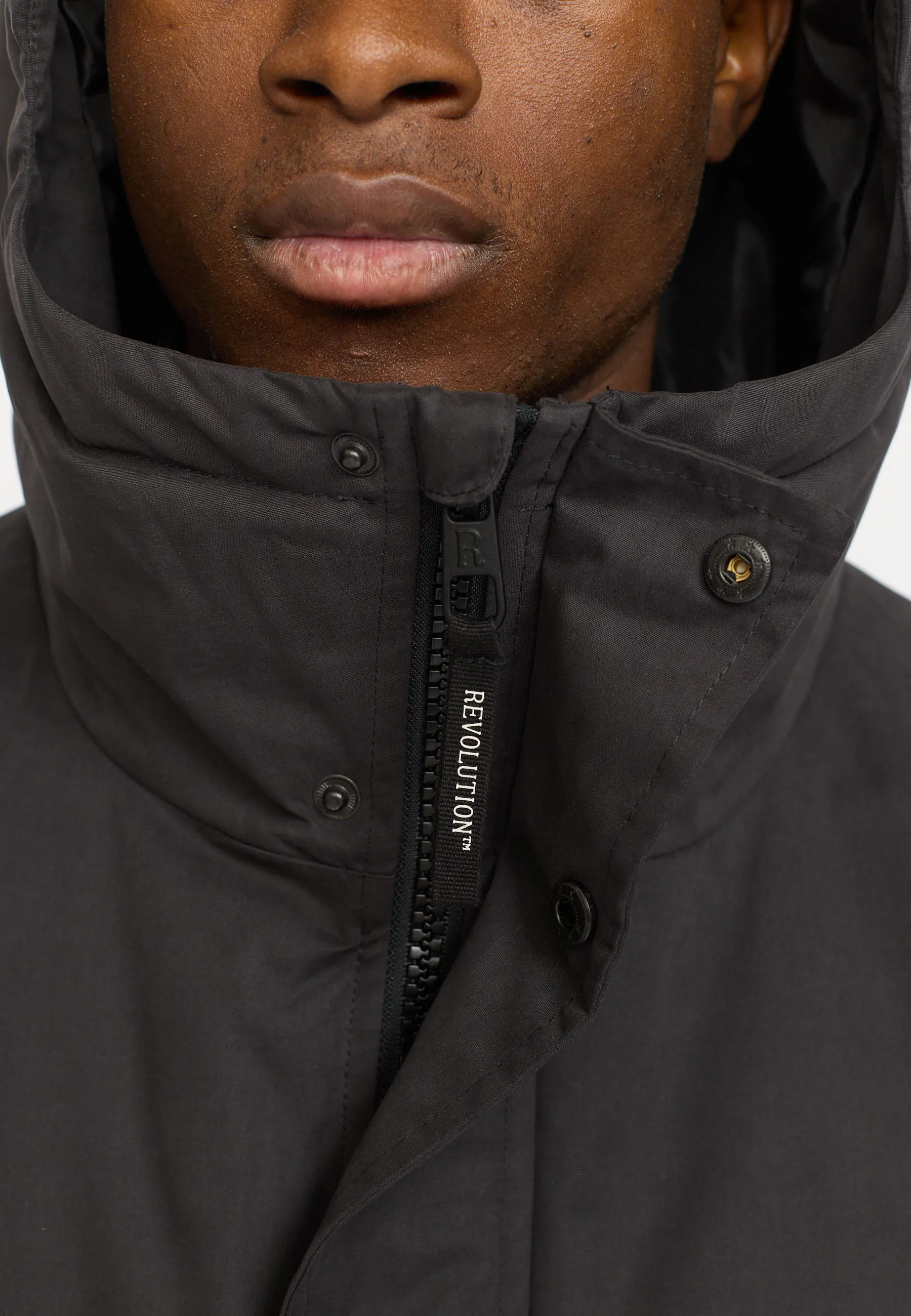 Padded City Jacket / 7851 - Black sold by Revolution product image thumbnail 4