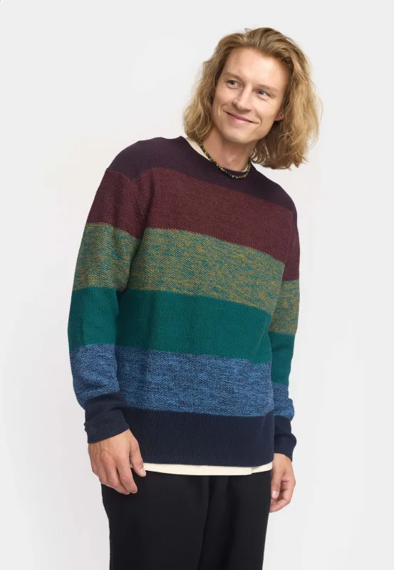 Knit Sweater / 6605 - Burgundy sold by Revolution