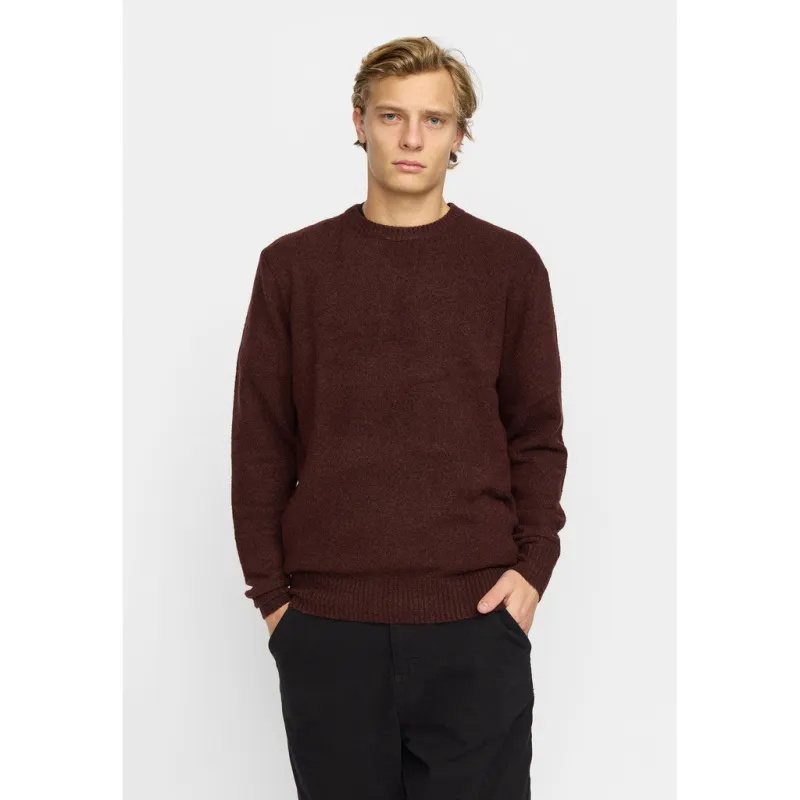 Knit Sweater / 6537 - Burgundy sold by Revolution