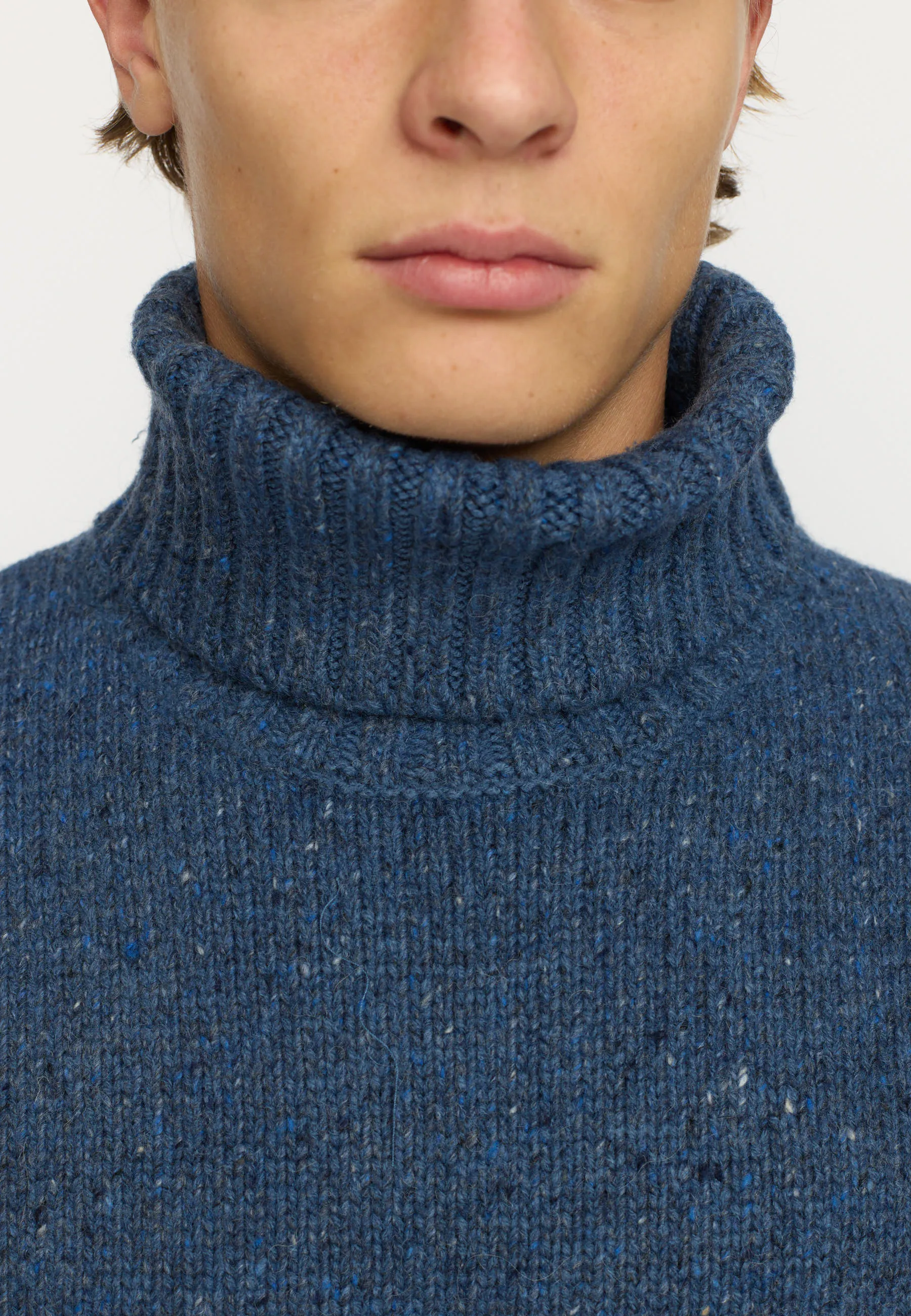 High-neck Sweather / 6568 - Blue sold by Revolution product image thumbnail 4