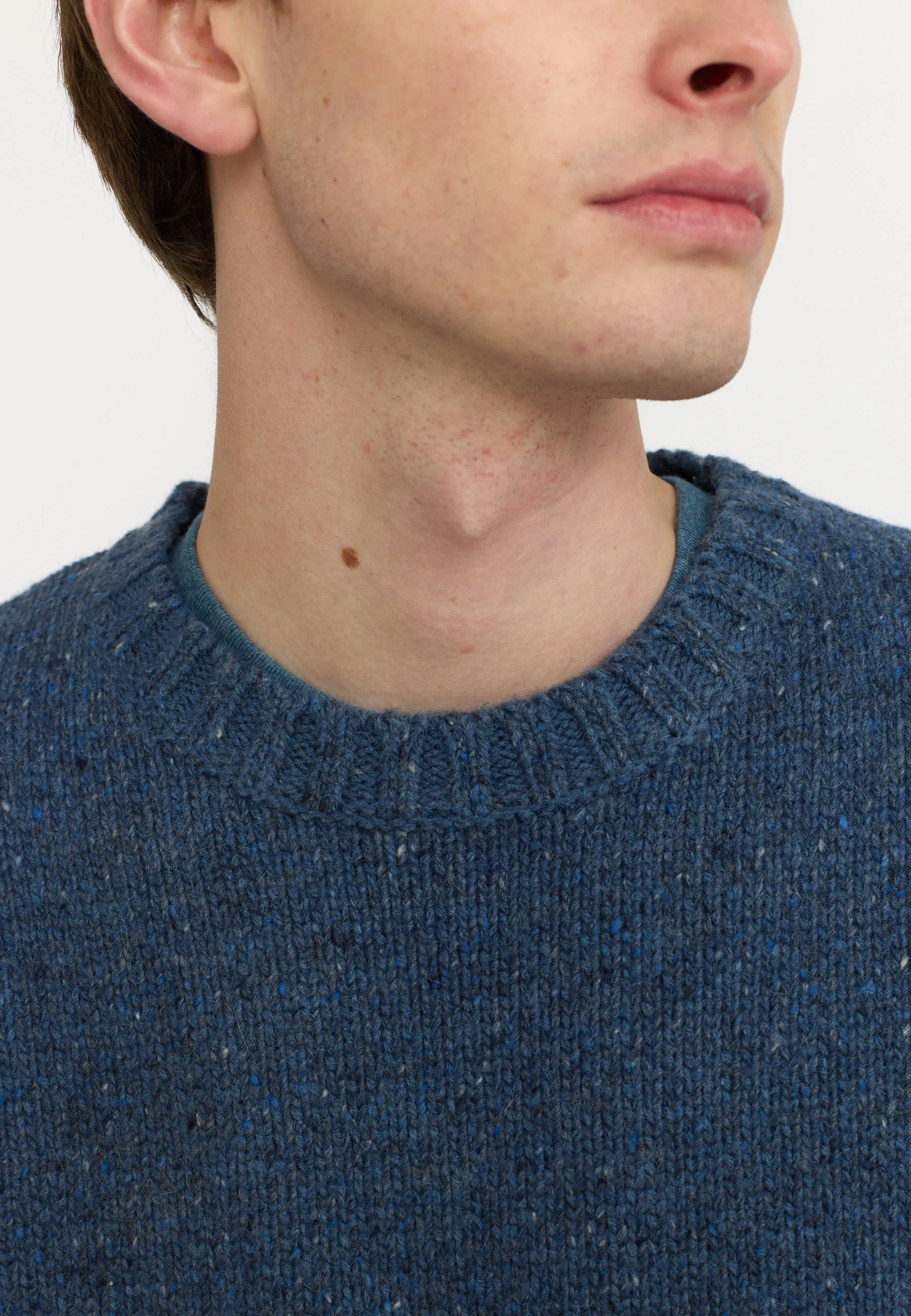 Knit Sweater / 6538 - Blue sold by Revolution product image thumbnail 4