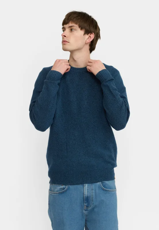 Knit Sweater / 6537 - Blue sold by Revolution