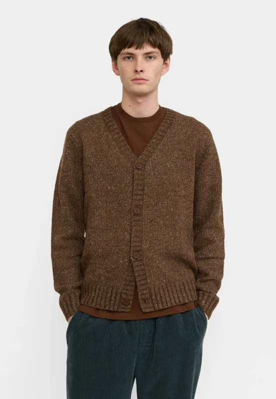 Knit Cardigan / 6543 - Brown sold by Revolution