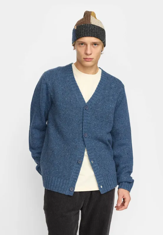 Knit Cardigan / 6543 - Blue sold by Revolution