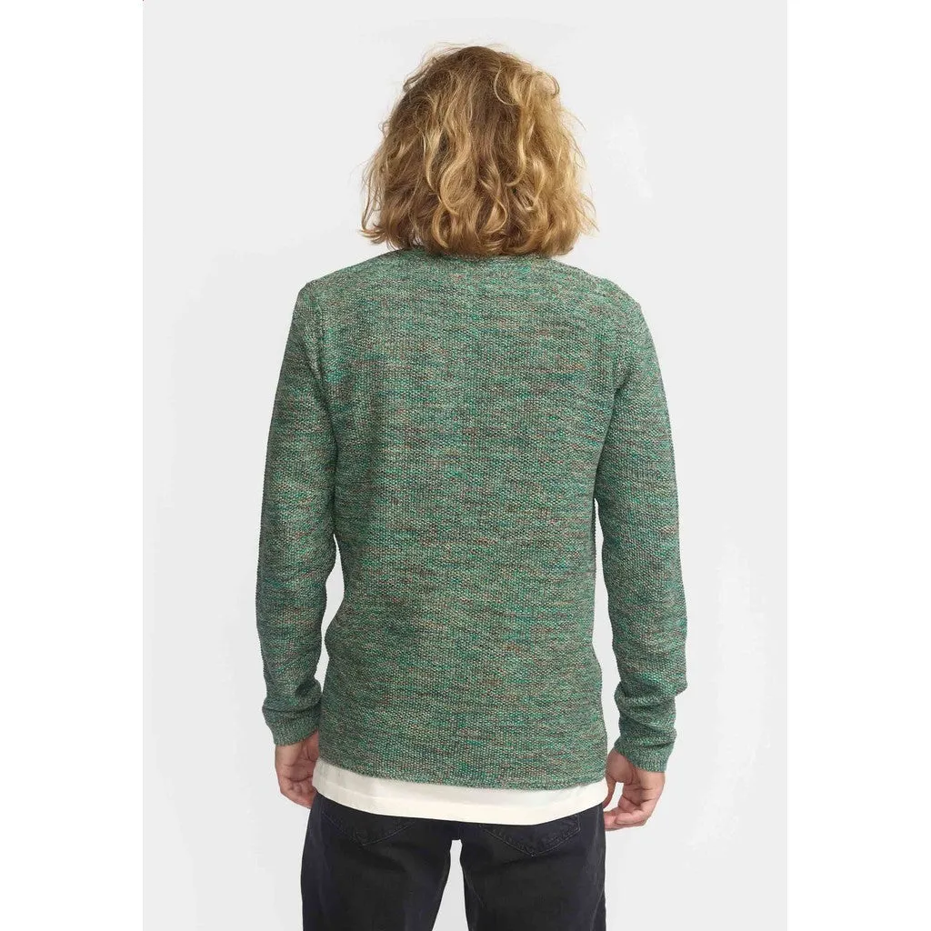 Knit Sweater / 6009 - Green-mix sold by Revolution product image thumbnail 3