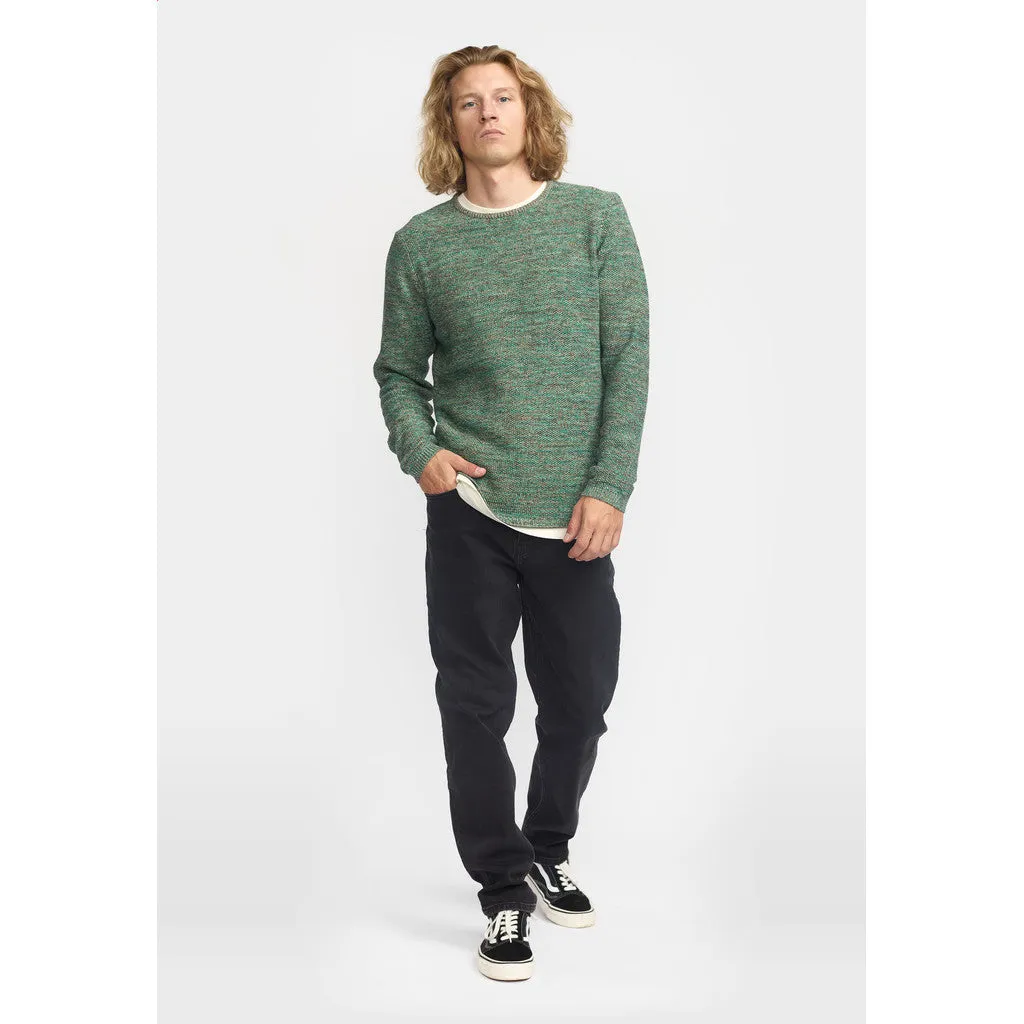 Knit Sweater / 6009 - Green-mix sold by Revolution product image thumbnail 2