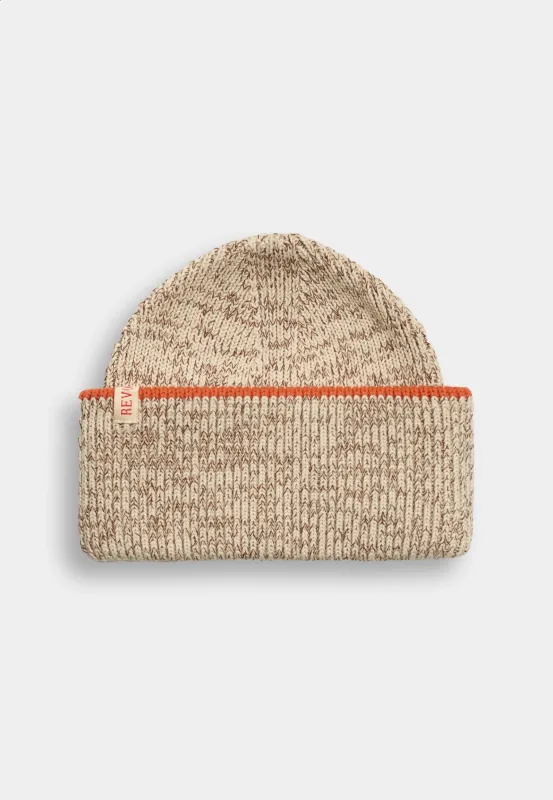 Big Fold Up Beanie / 9327 - Offwhite sold by Revolution