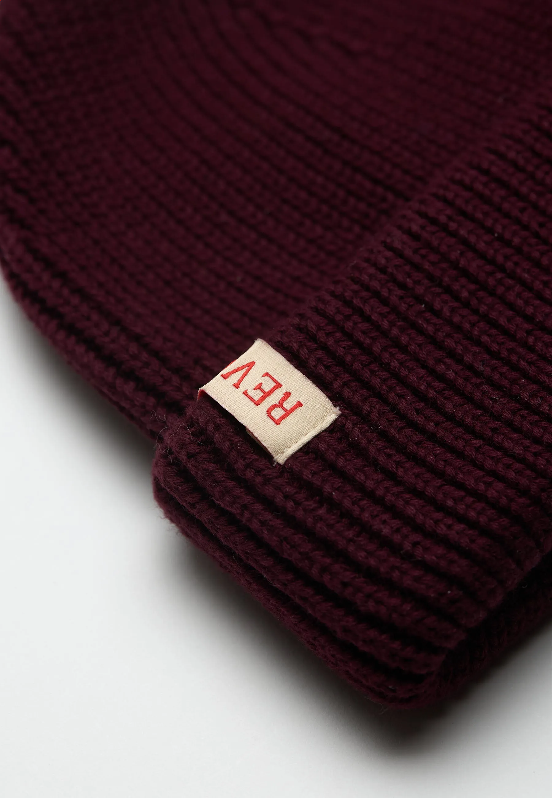 Fisherman Beanie / 9324 - Burgundy sold by Revolution product image thumbnail 2