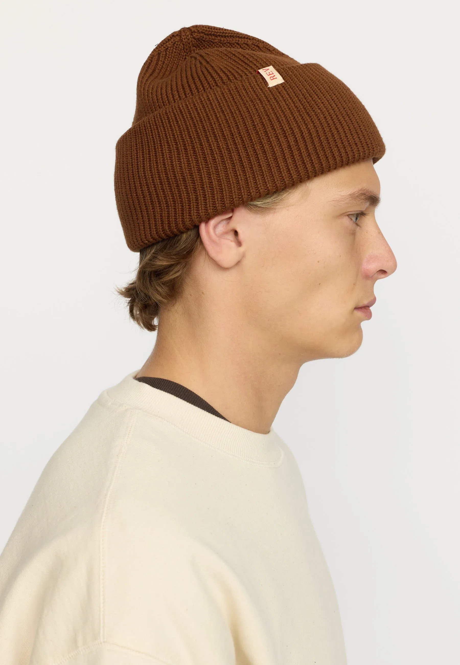 Big Fold Up Beanie / 9320 - Brown sold by Revolution product image thumbnail 4