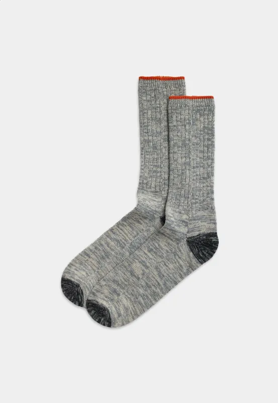 Outdoor Sock / 8918 - Lightgrey-melange sold by Revolution
