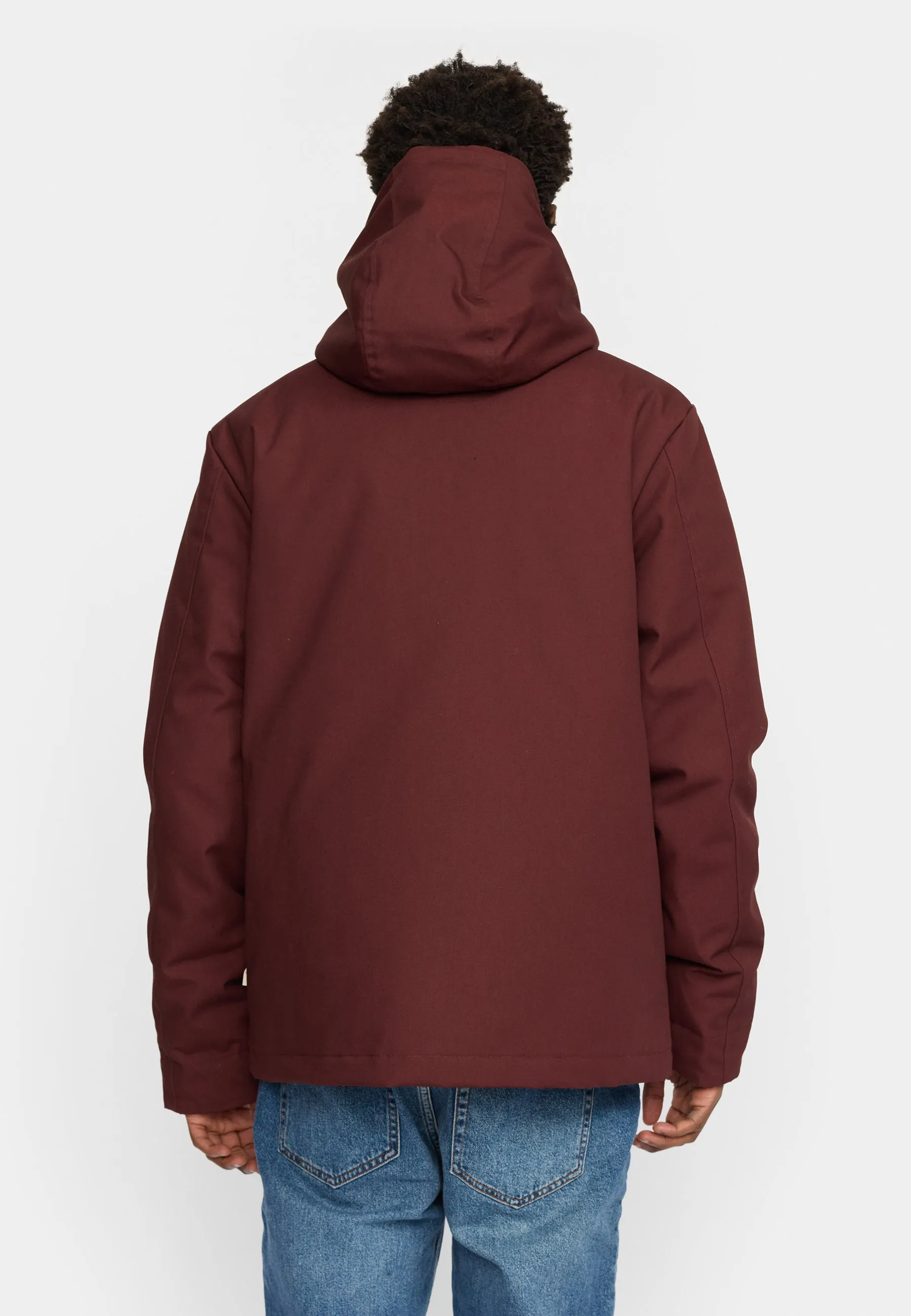 Hooded Jacket / 7311 - Burgundy sold by Revolution product image thumbnail 3