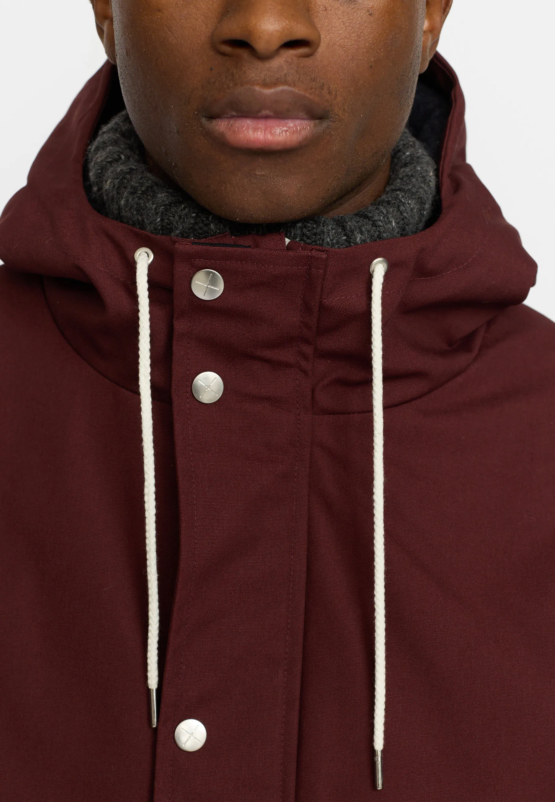 Hooded Jacket / 7311 - Burgundy sold by Revolution product image thumbnail 4