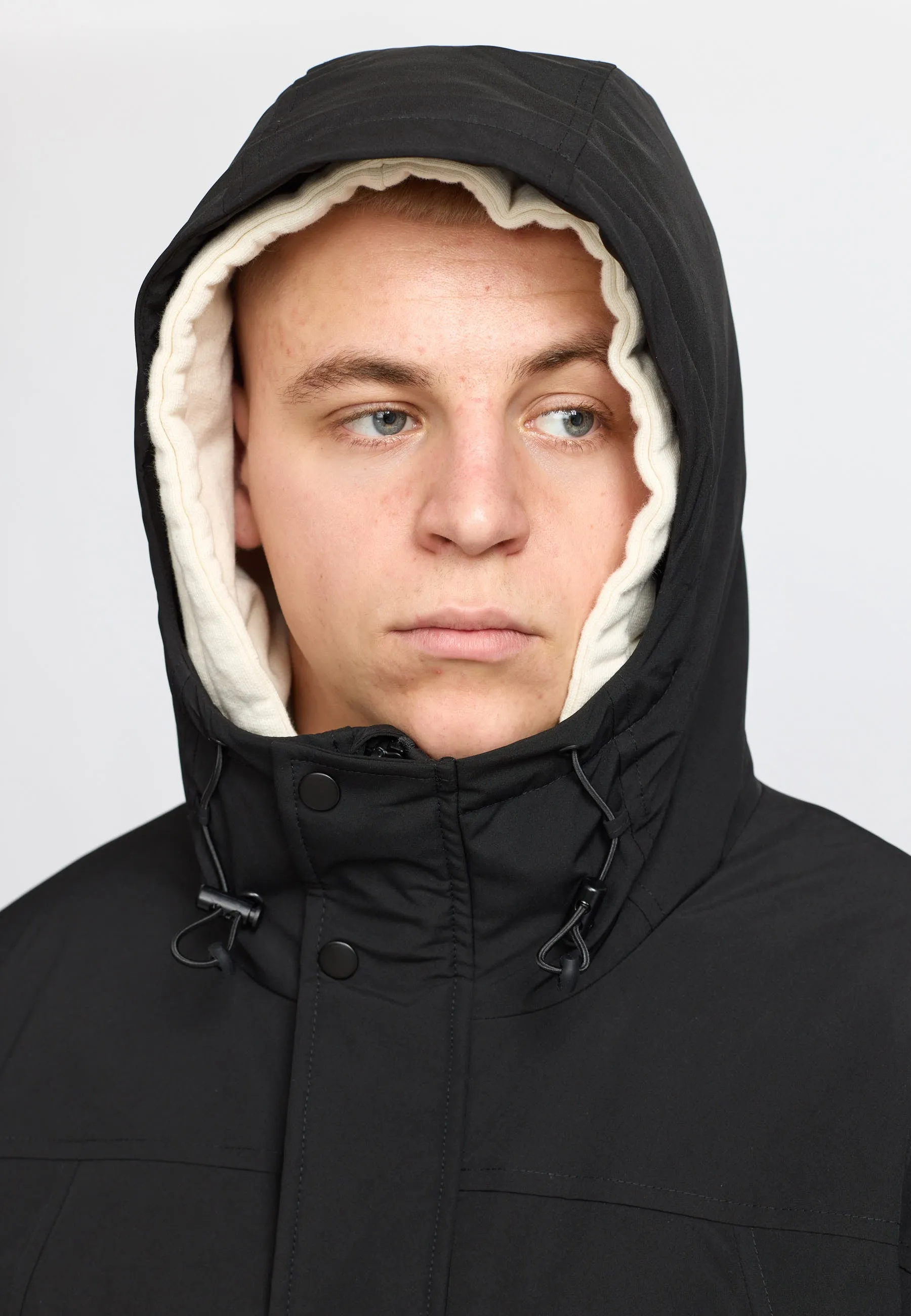 Padded Tech Coat / 7873 - Black sold by Revolution product image thumbnail 4