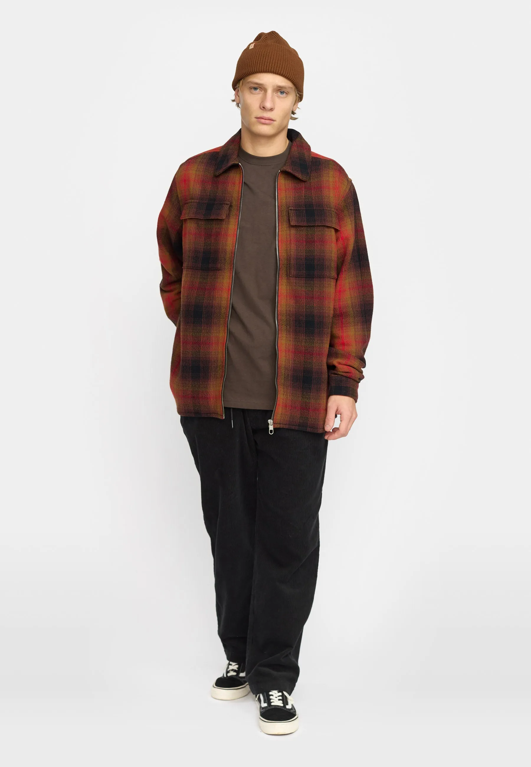 Overshirt w. Zipper / 3209 - Red sold by Revolution product image thumbnail 2