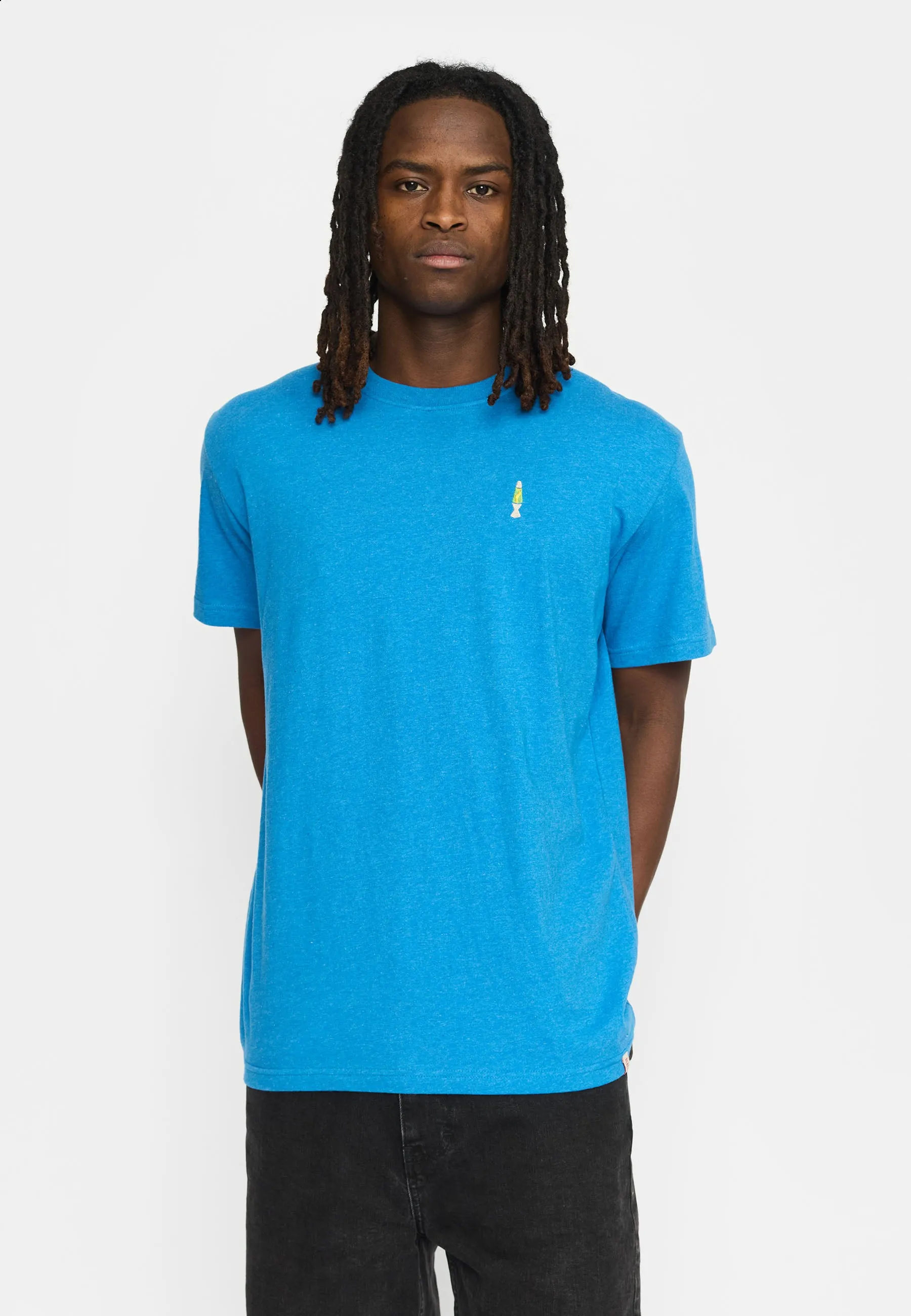 Application T-Shirt / 1433 LAV - Blue-melange sold by Revolution product image thumbnail 4