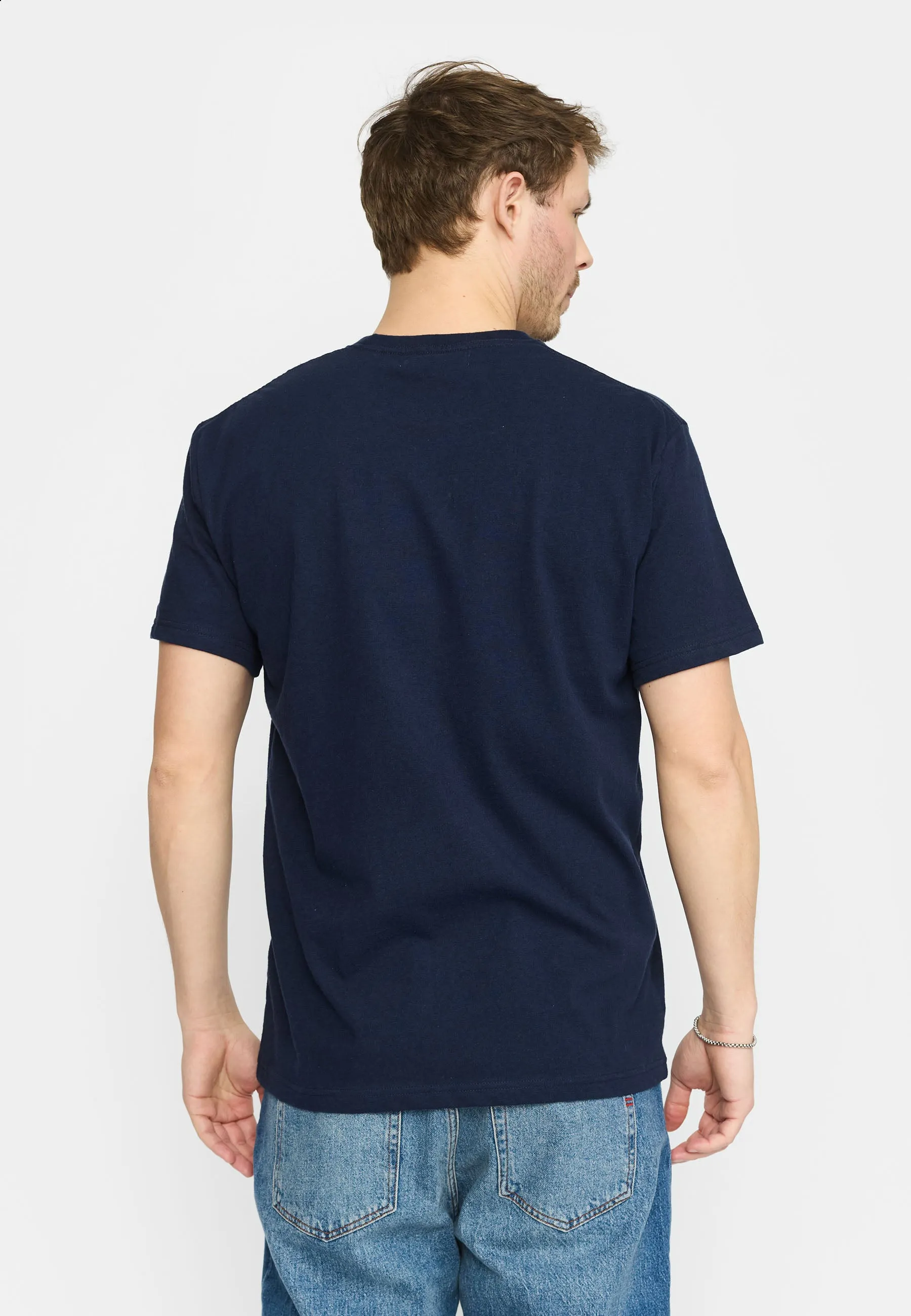 Application T-Shirt / 1433 BEA - Navy-melange sold by Revolution product image thumbnail 5