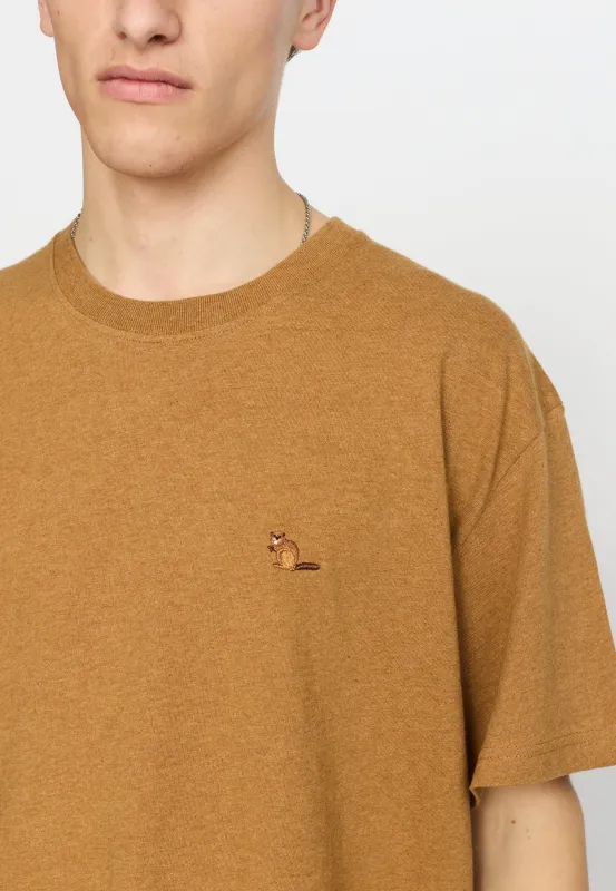 Application T-Shirt / 1433 BEA - Lightbrown sold by Revolution