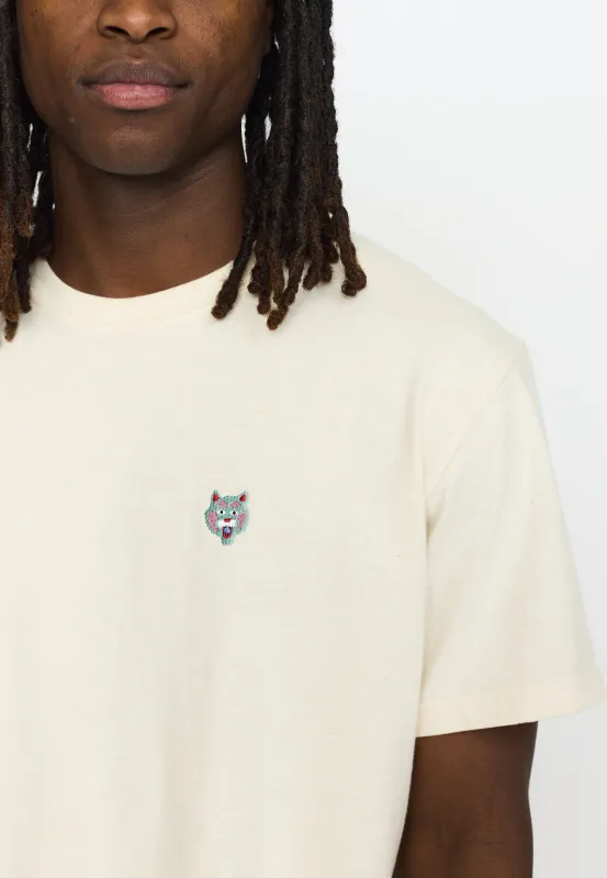 Application T-Shirt / 1433 TIG - Offwhite-melange sold by Revolution