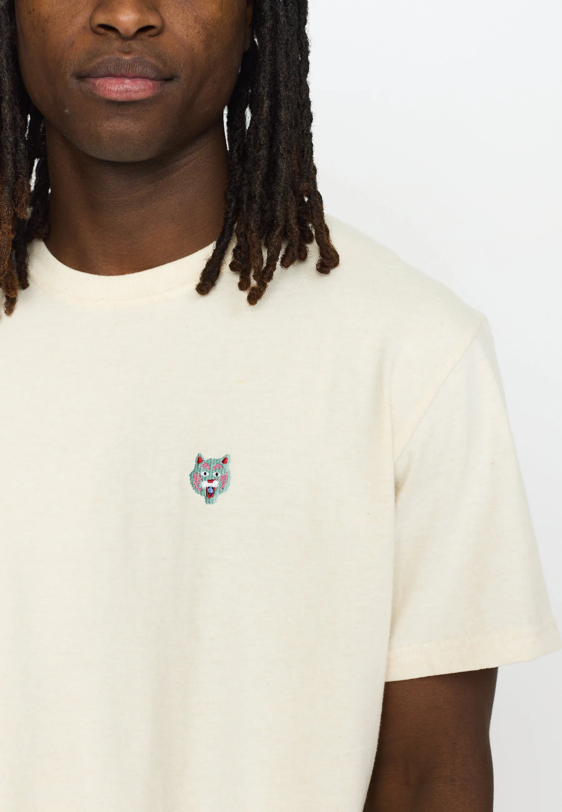 Application T-Shirt / 1433 TIG - Offwhite-melange sold by Revolution