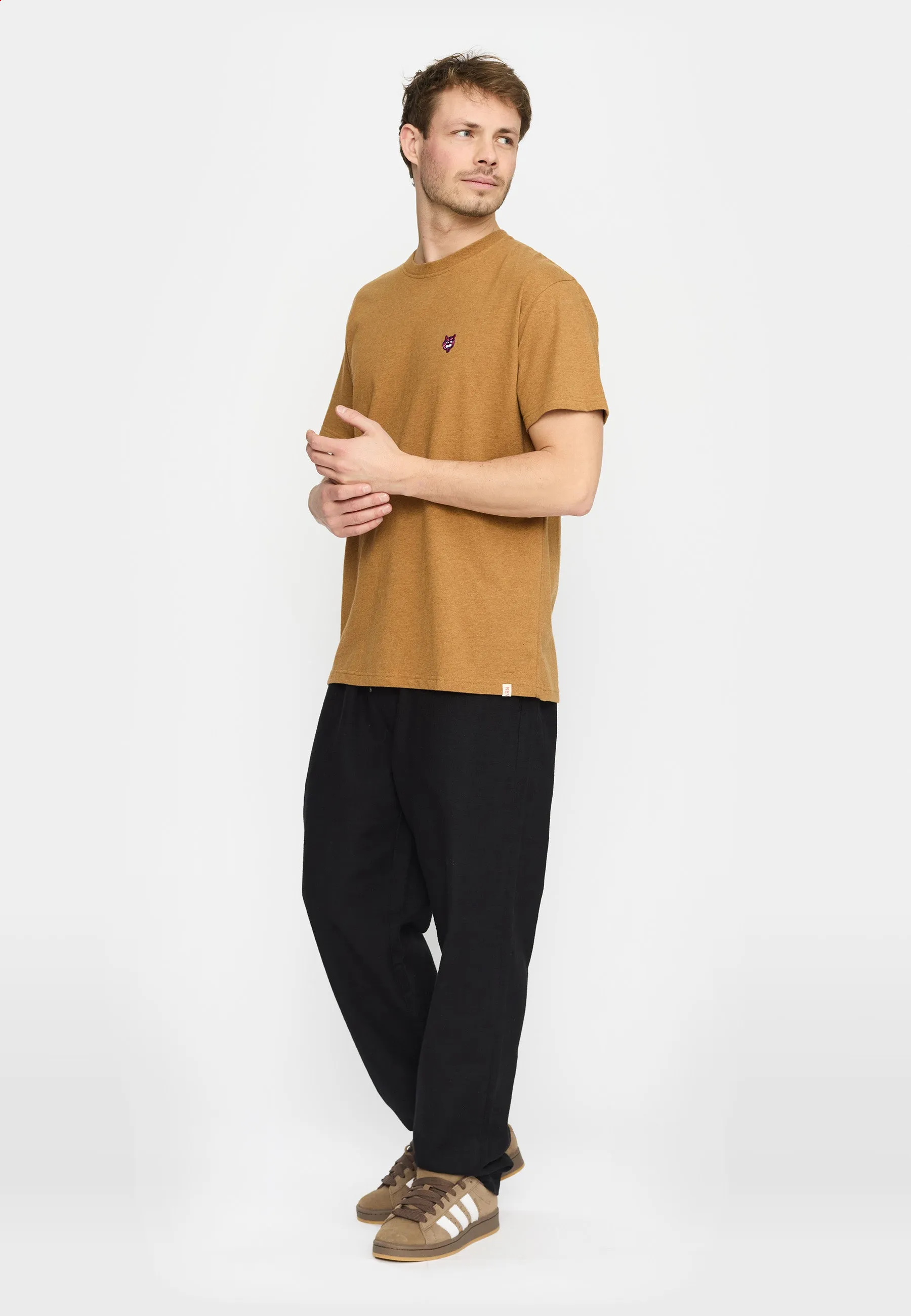 Application T-Shirt / 1433 TIG - Lightbrown-melange sold by Revolution product image thumbnail 3