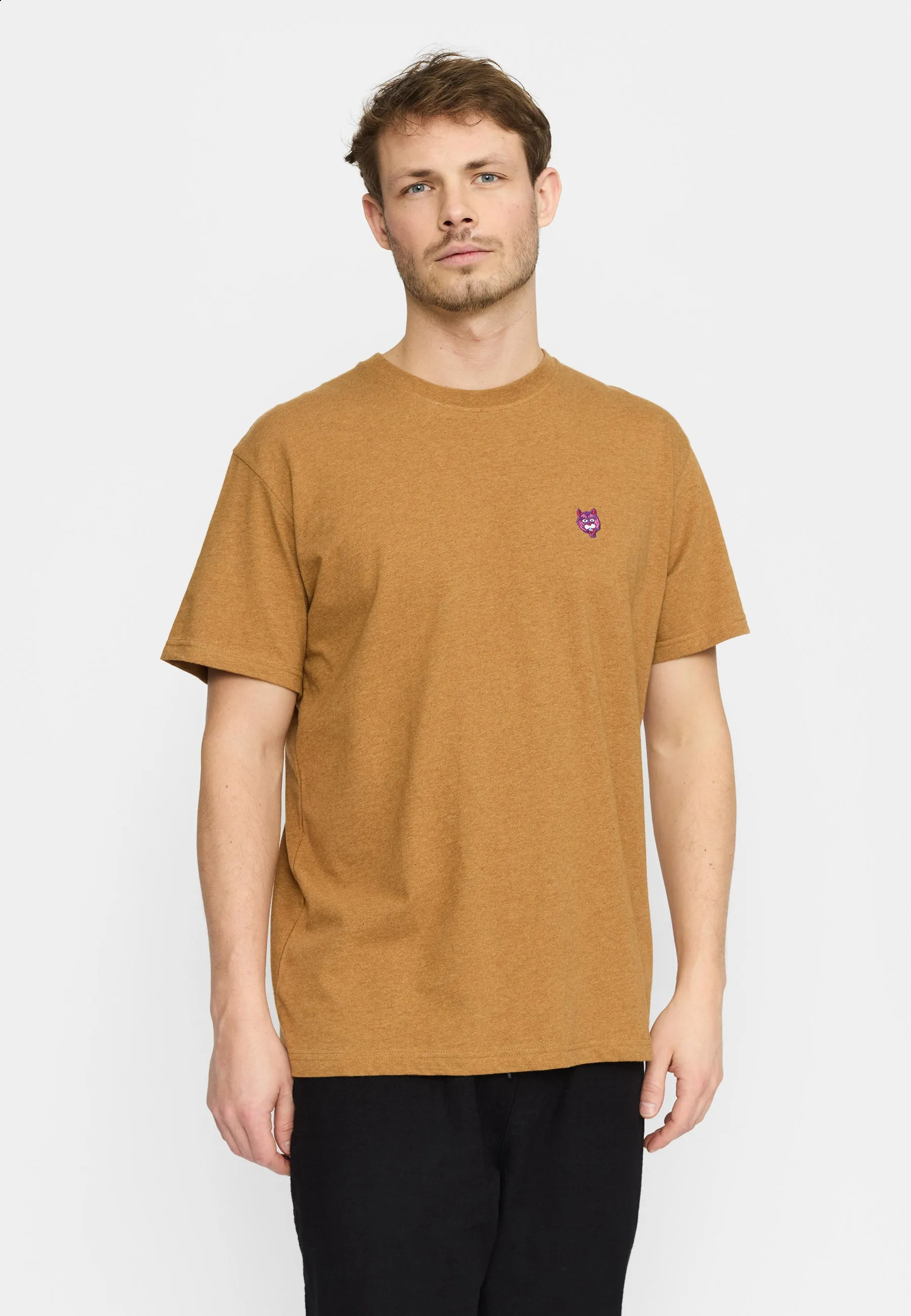 Application T-Shirt / 1433 TIG - Lightbrown-melange sold by Revolution product image thumbnail 4