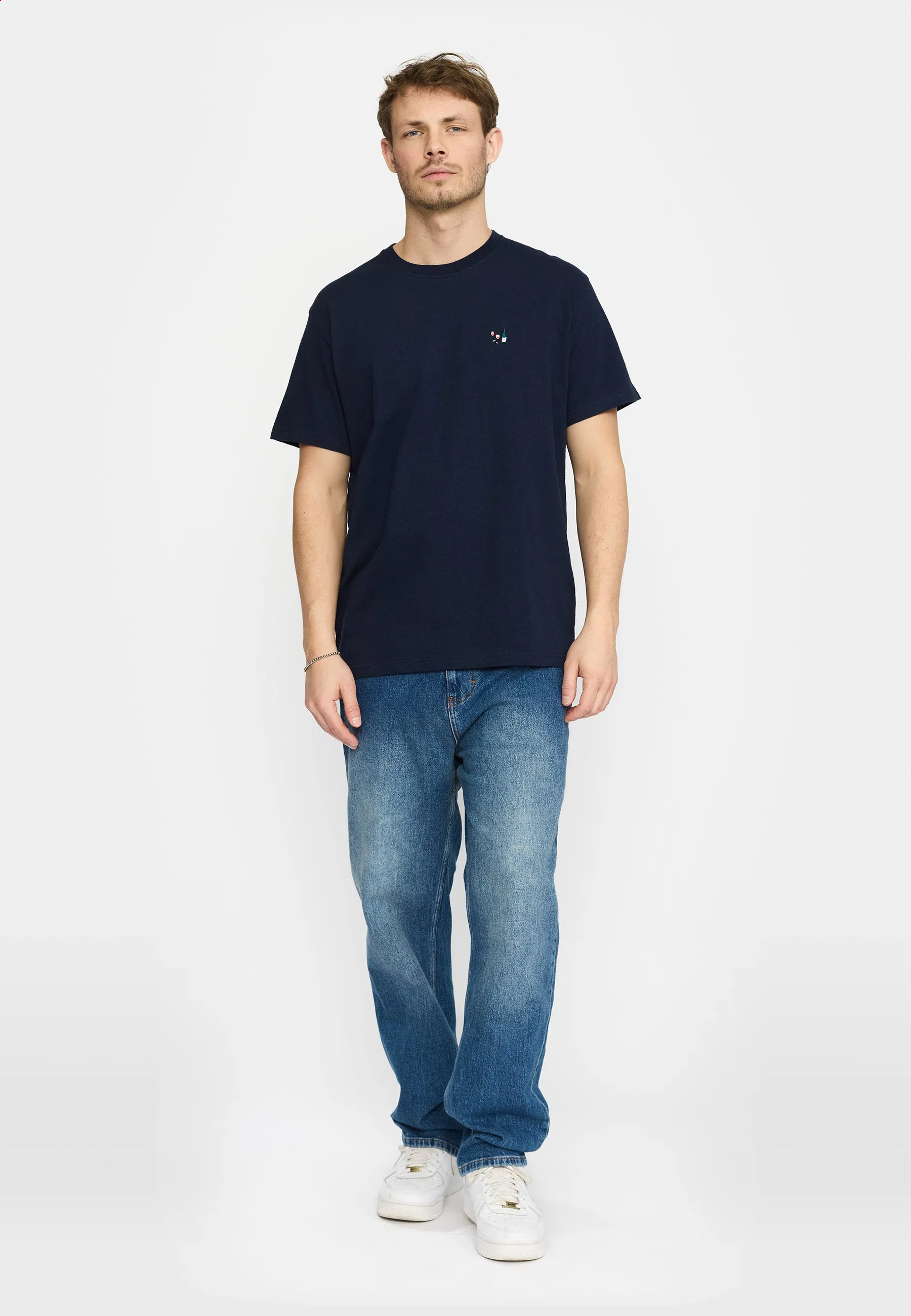 Application T-Shirt / 1433 DAT - Navy-melange sold by Revolution product image thumbnail 3