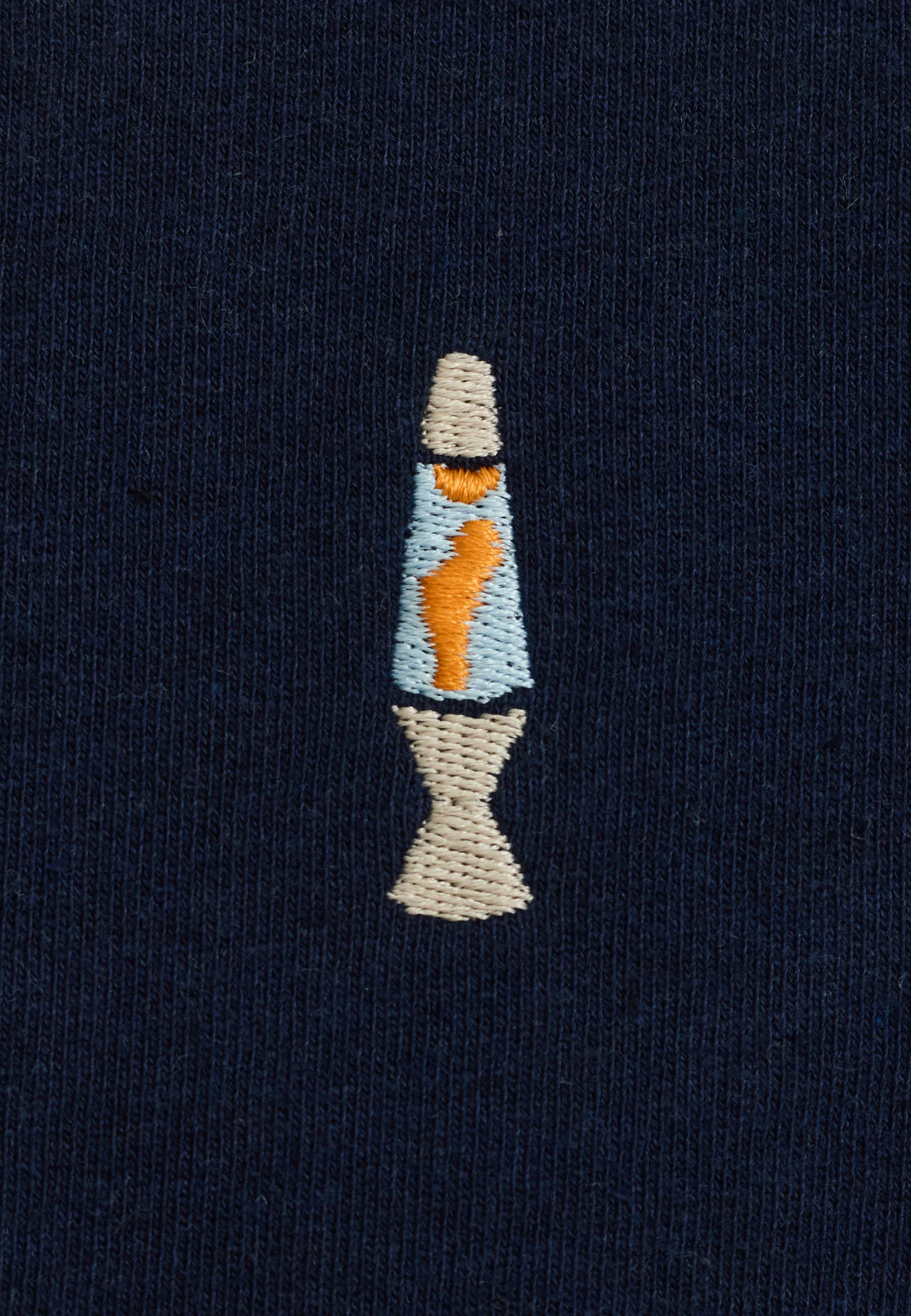 Regular Crewneck / 2801 LAV - Navy-melange sold by Revolution product image thumbnail 2