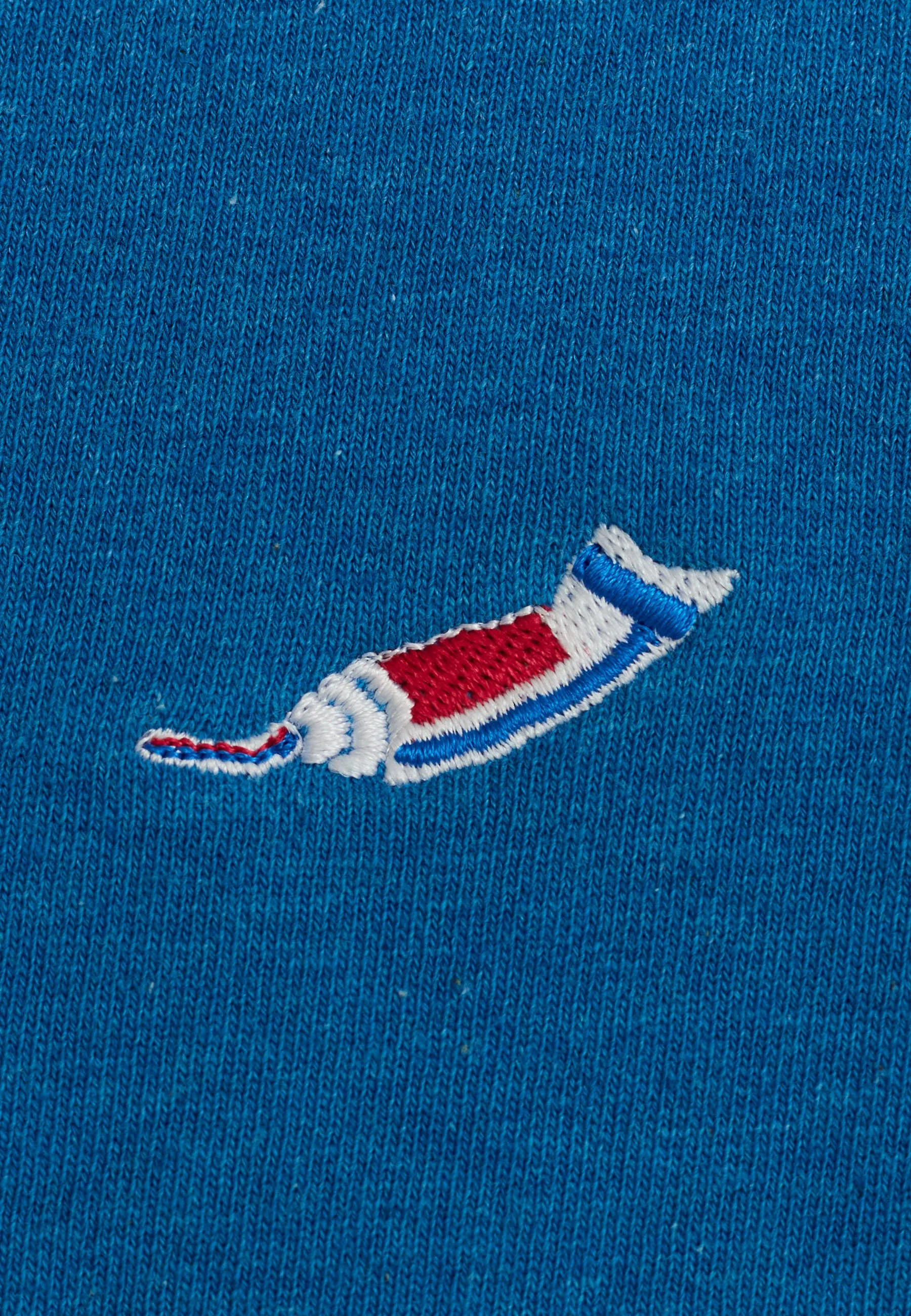 Regular Crewneck / 2801 COL - Blue-melange sold by Revolution product image thumbnail 2