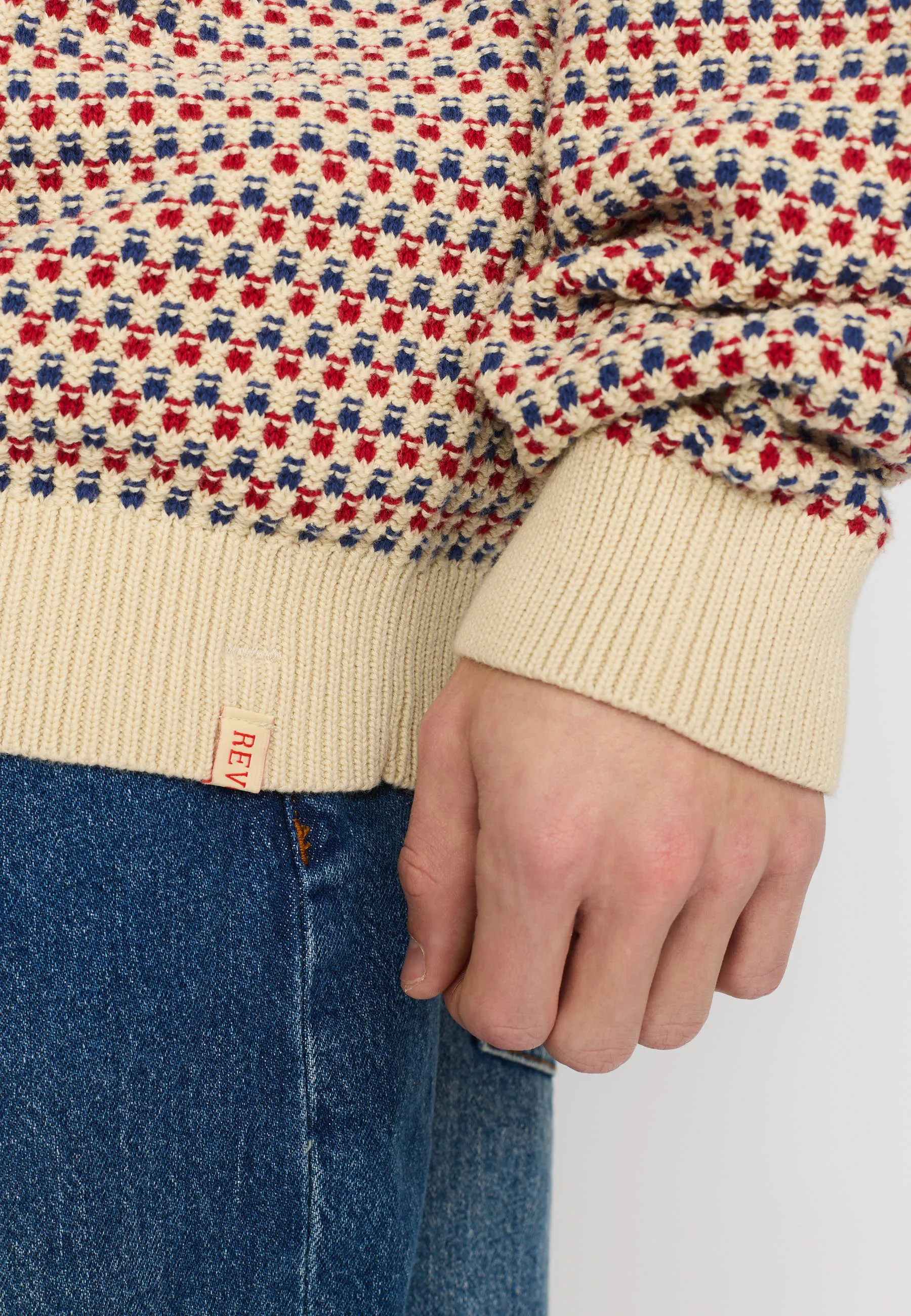 Loose Knit Sweater / 6613 - Red sold by Revolution product image thumbnail 5