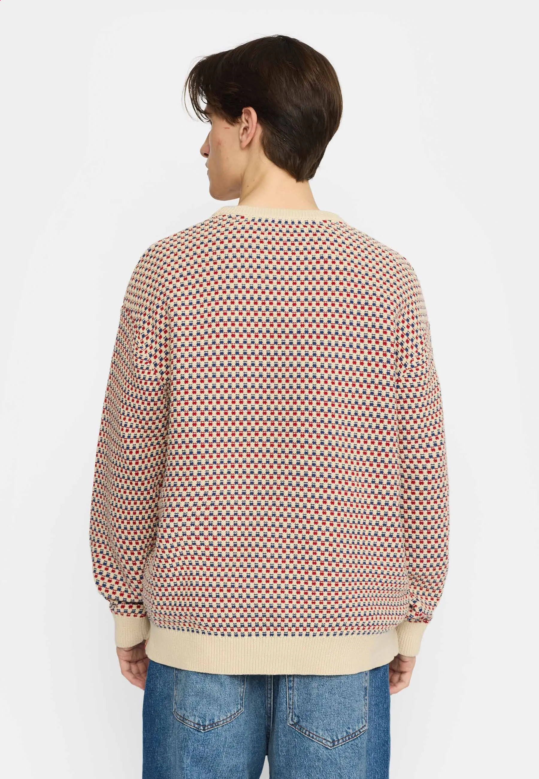 Loose Knit Sweater / 6613 - Red sold by Revolution product image thumbnail 3