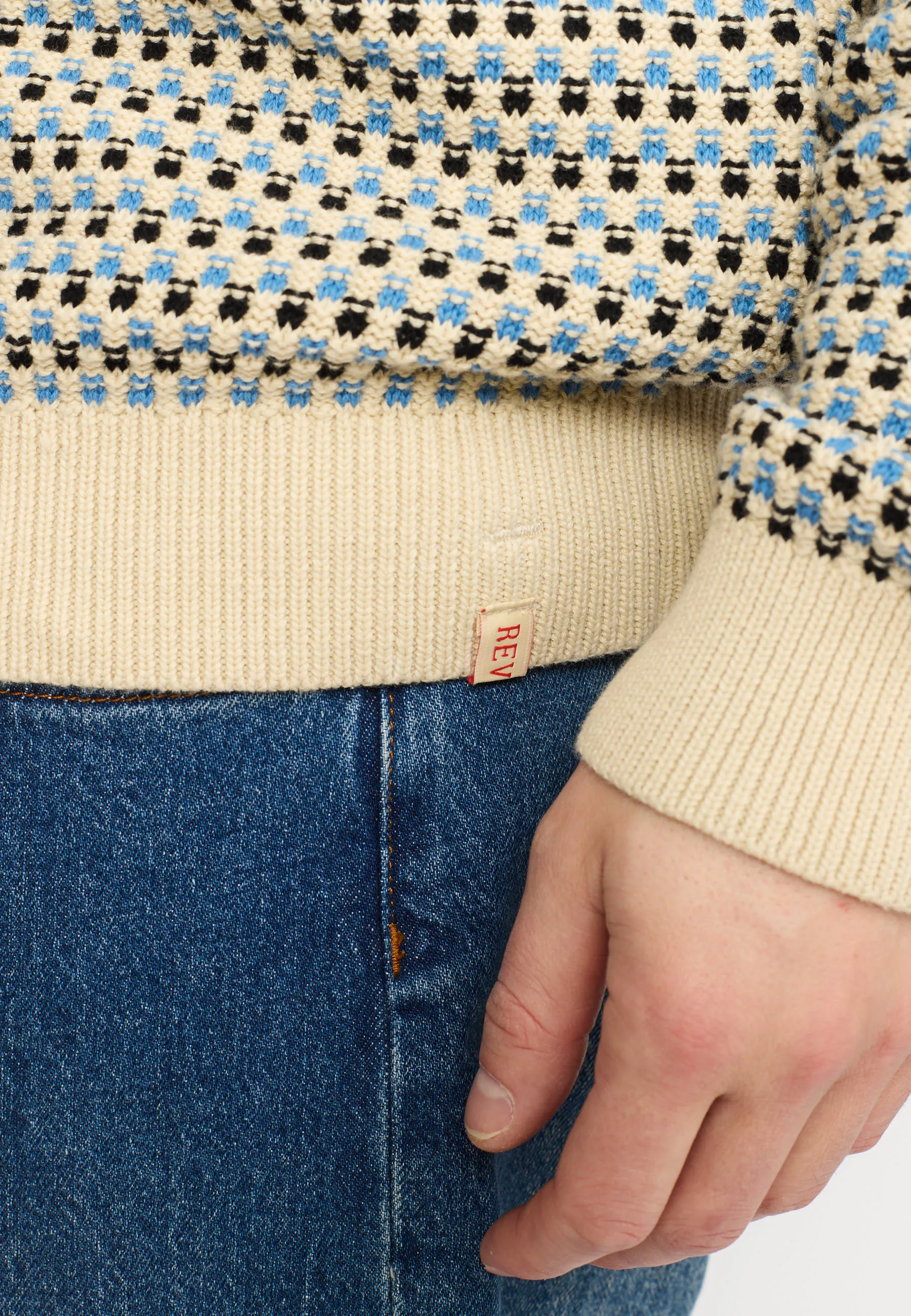 Loose Knit Sweater / 6613 - Black sold by Revolution product image thumbnail 4