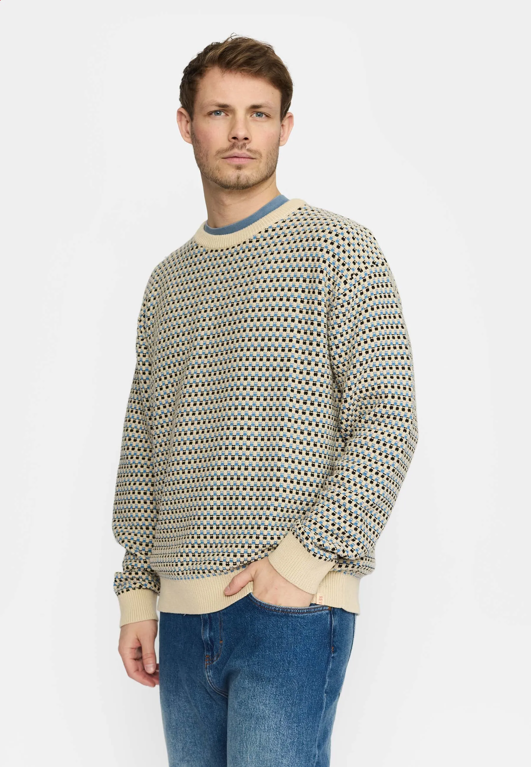 Loose Knit Sweater / 6613 - Black sold by Revolution