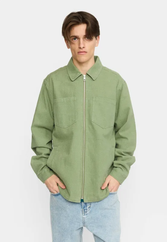 Overshirt w. Zipper / 3922 - Lightarmy sold by Revolution