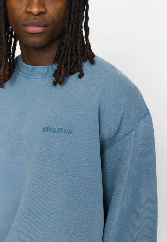 Application Sweatshirt / 2796 REV - Darkblue sold by Revolution