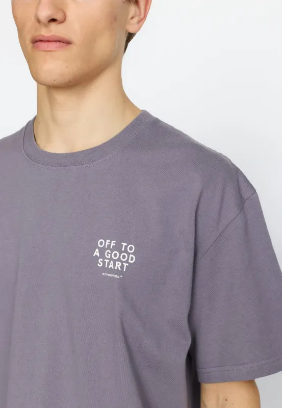 Application T-Shirt / 1436 ALT - Purple sold by Revolution