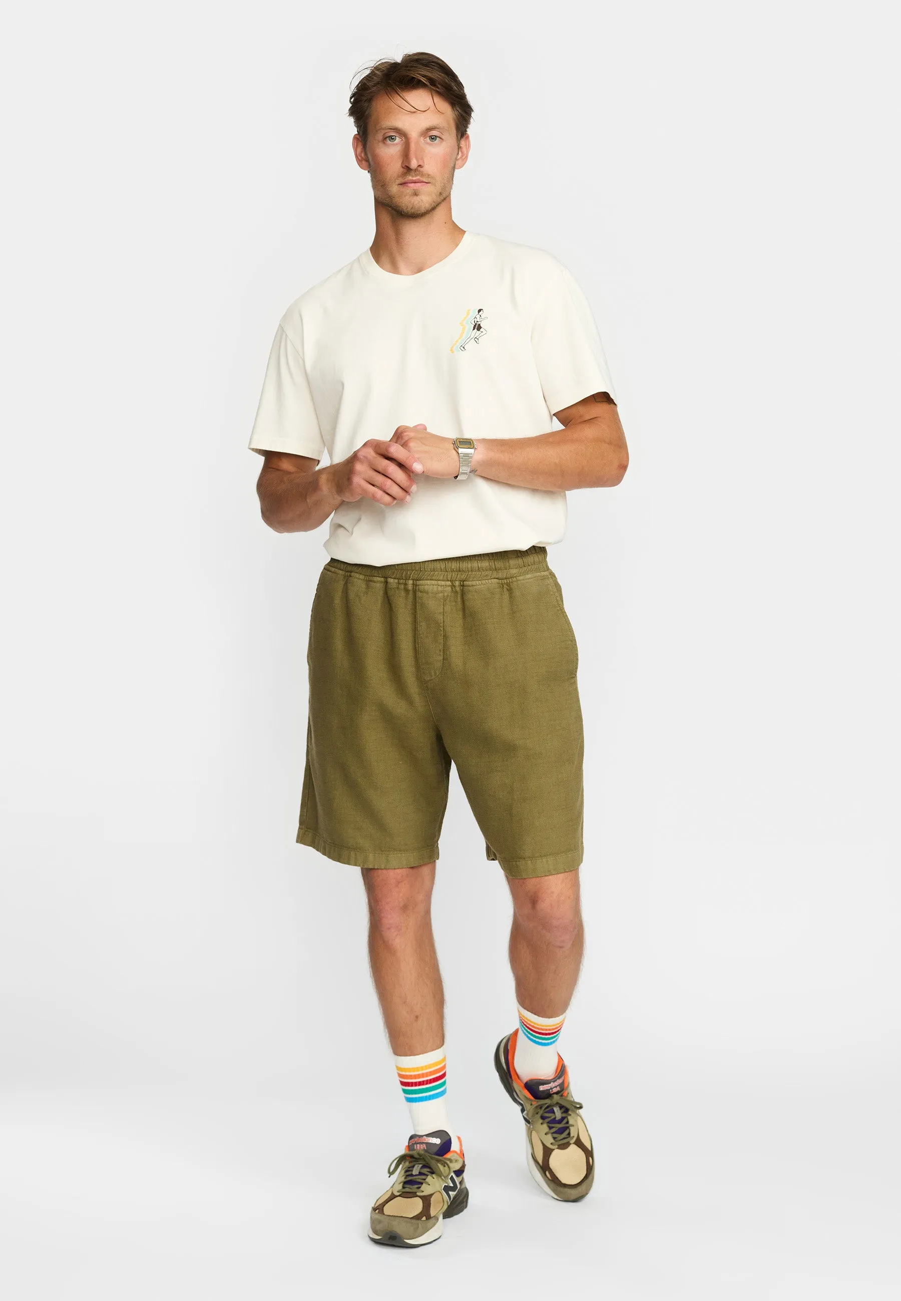 Long Casual Shorts / 4070 - Lightarmy sold by Revolution product image thumbnail 3